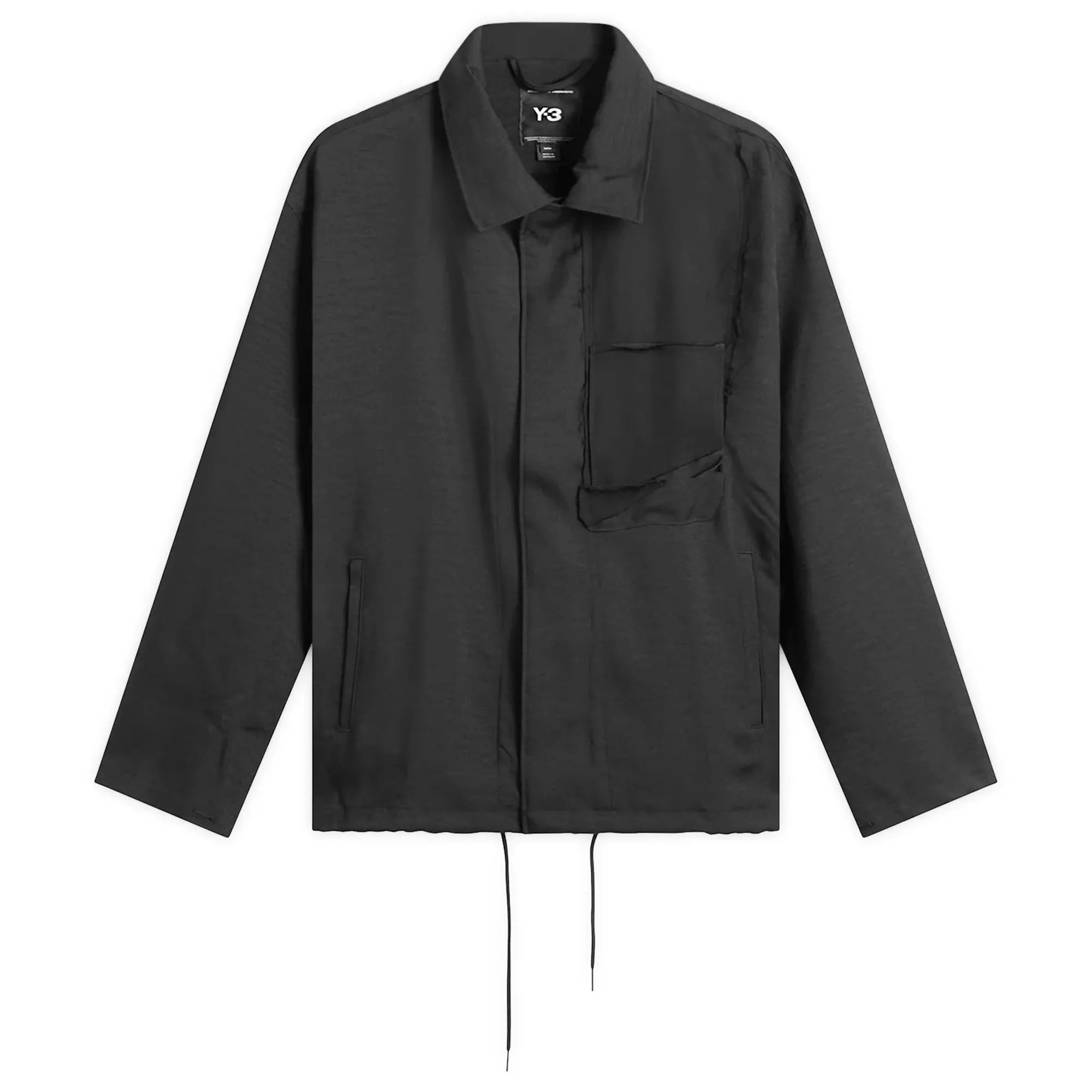 Y-3 Men's Tailored Shirt Jacket Black