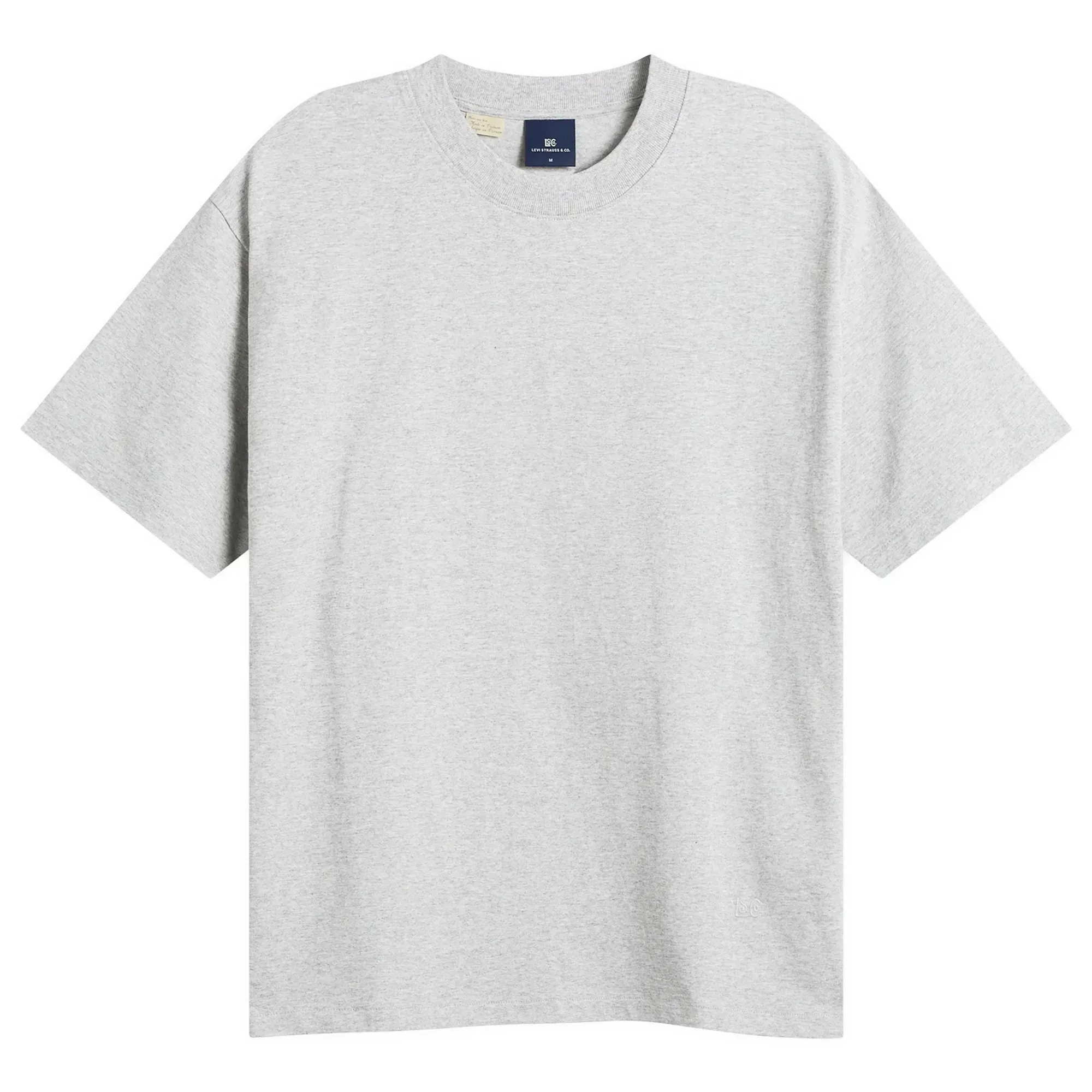 Levi's Men's Blue Tab Relaxed T-Shirt Heather Grey