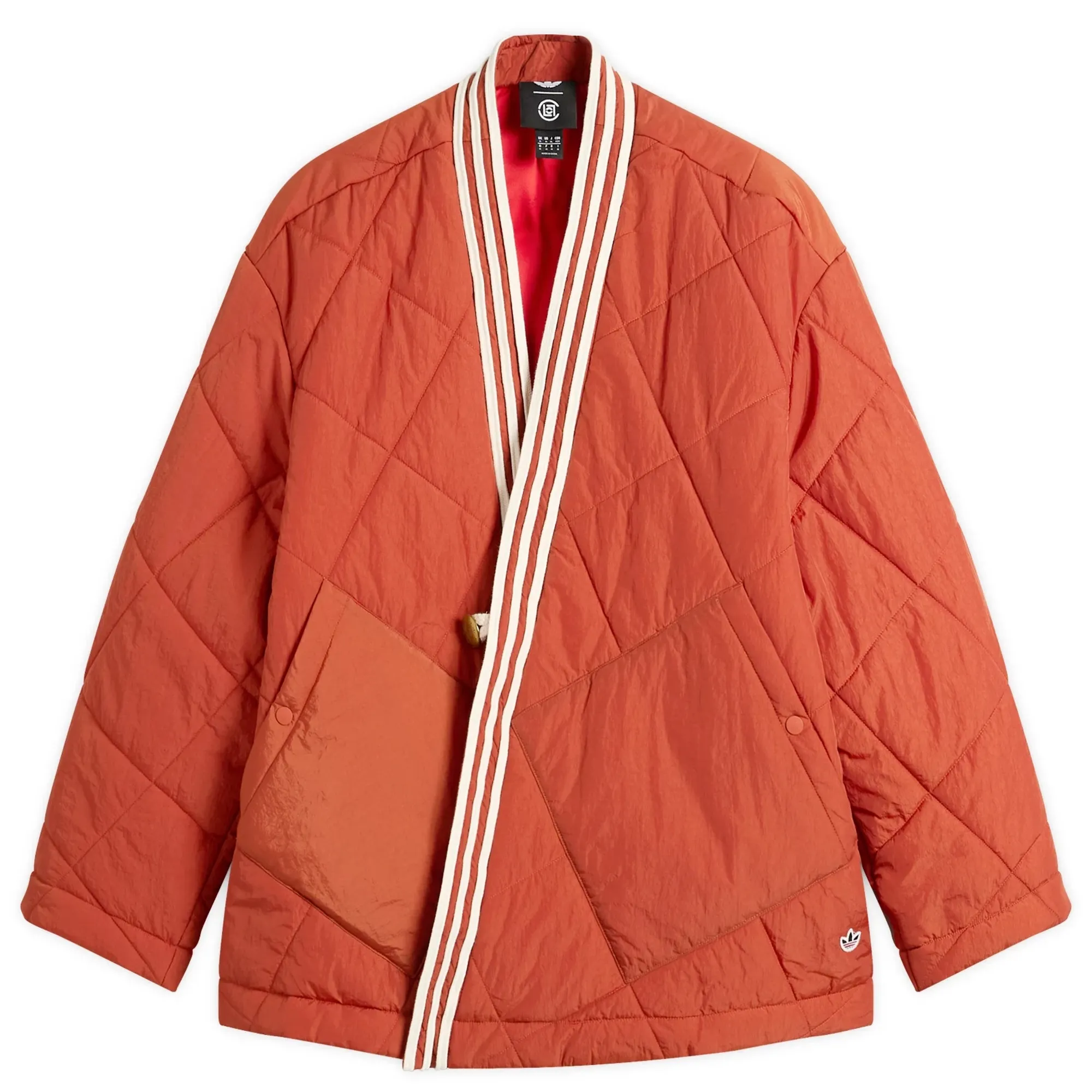 Adidas Men's x CLOT Padded Jacket Vermillion