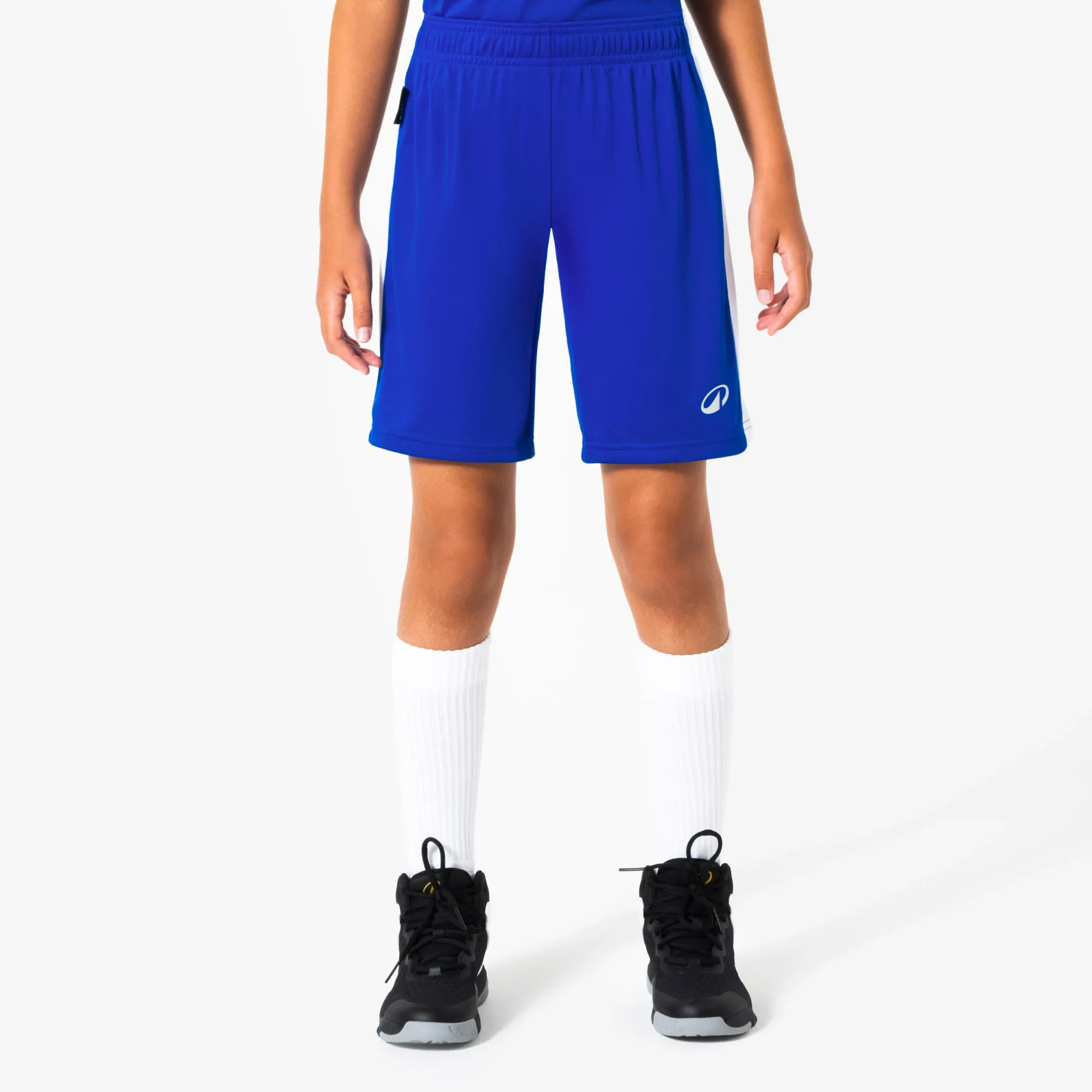 Kids' Basketball Shorts Sh100 - Blue