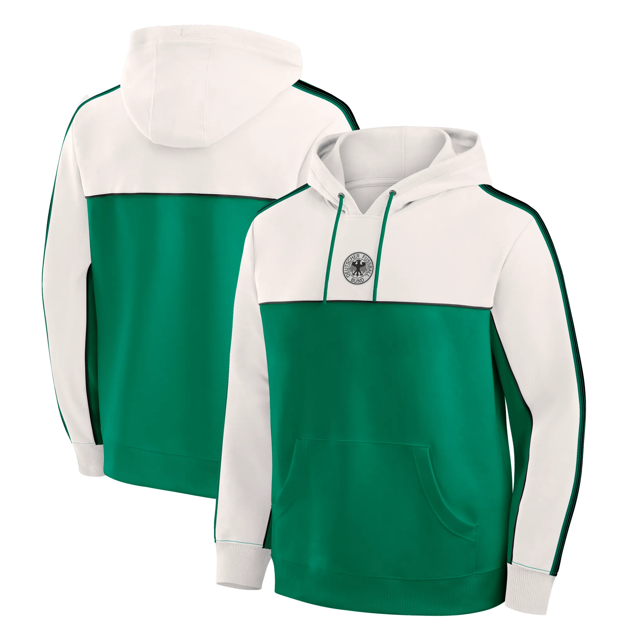 DFB Retro Overhead Hoodie - Antique White - Mens