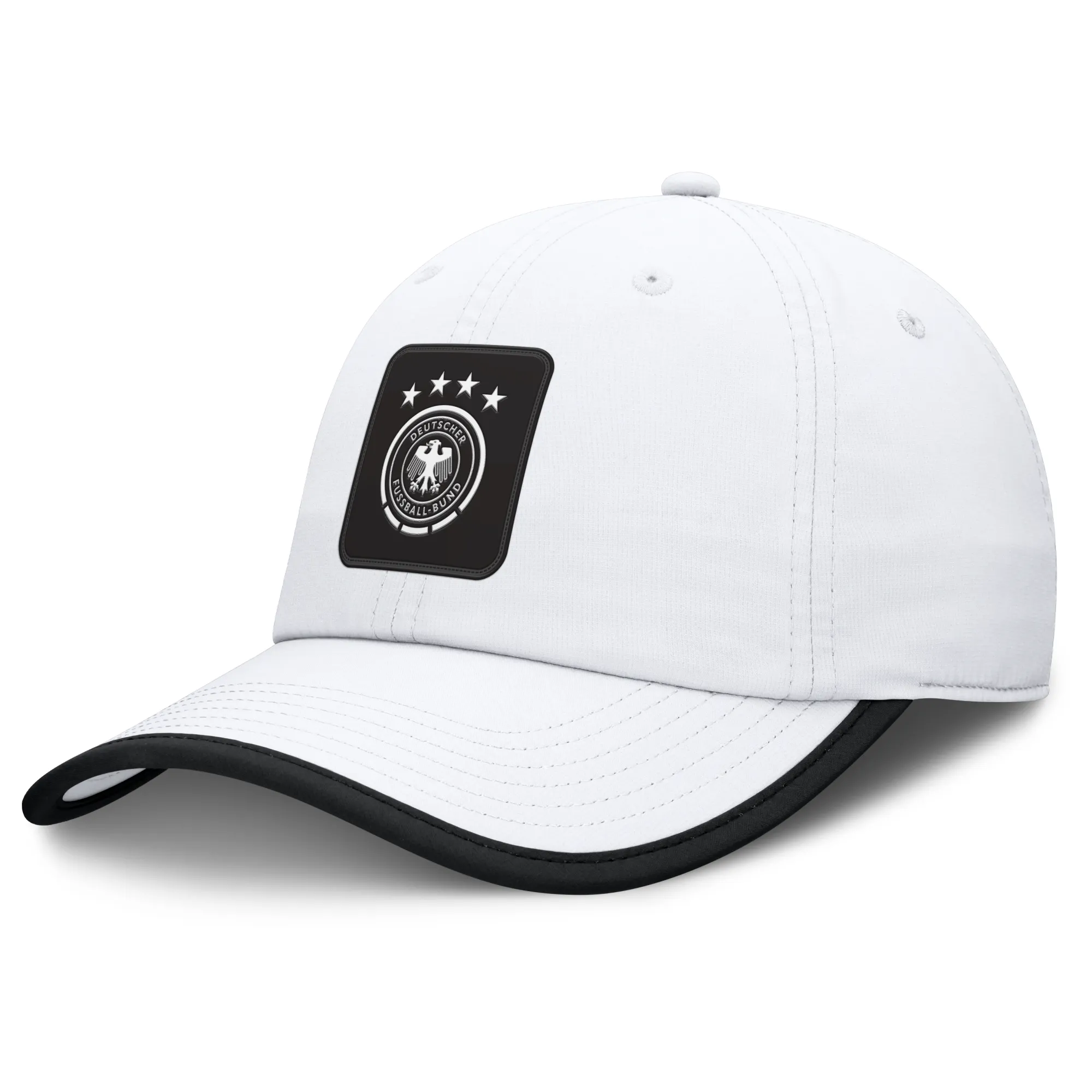DFB Pacer Unstructured Adjustable Cap - White - Mens