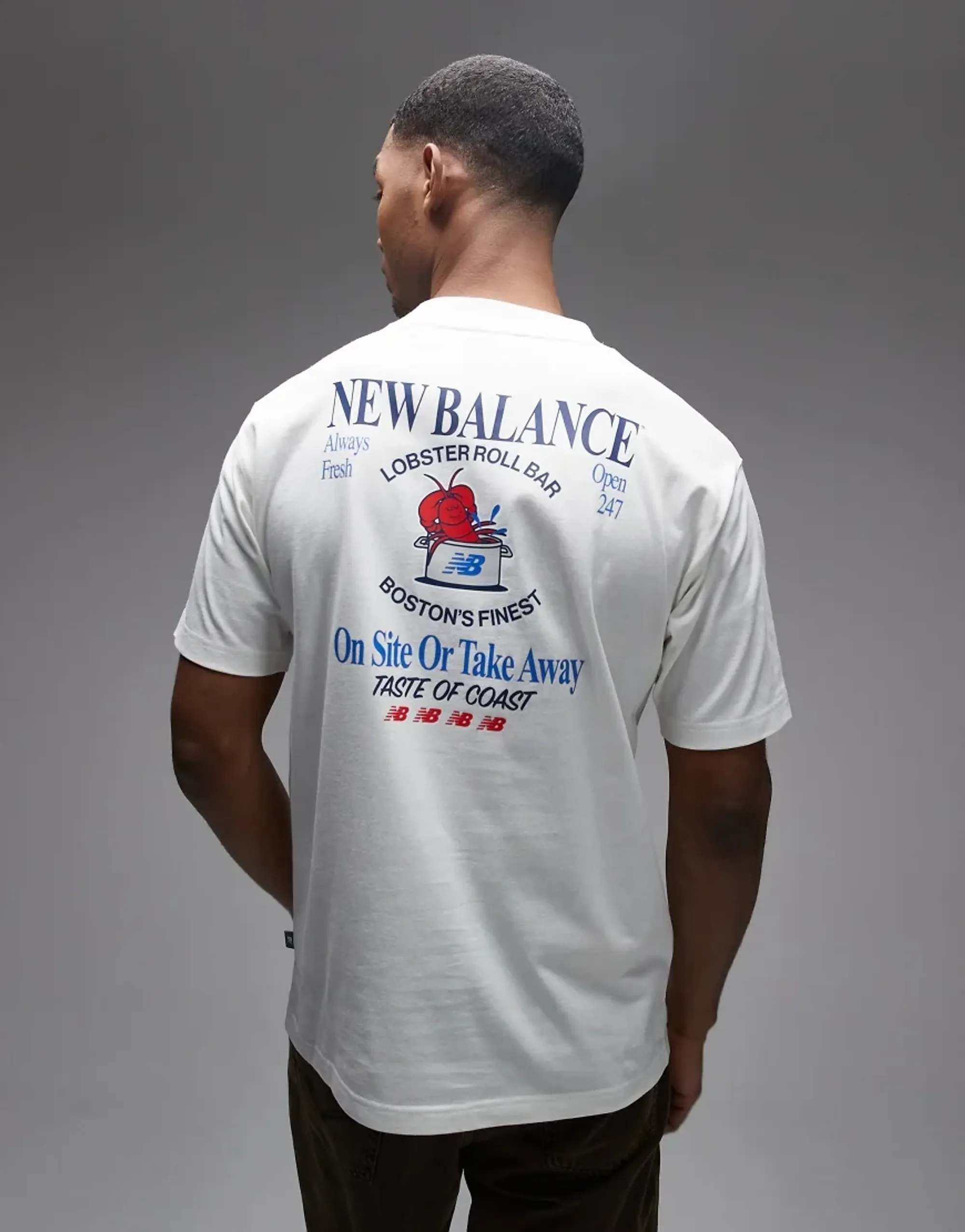 New Balance Lobster Roll T-Shirt In White