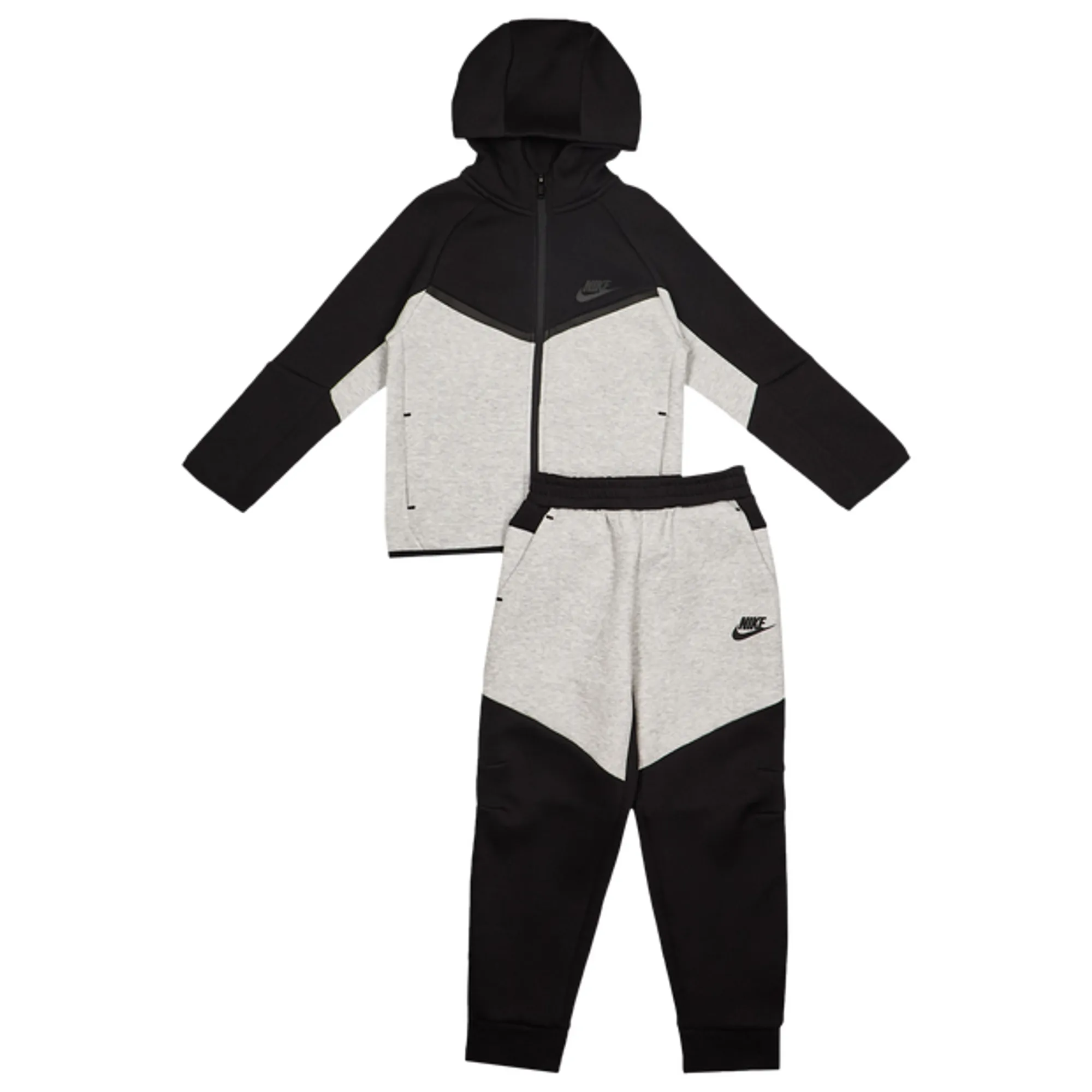 Nike Tech Colorblock Unisex Tracksuits - Black