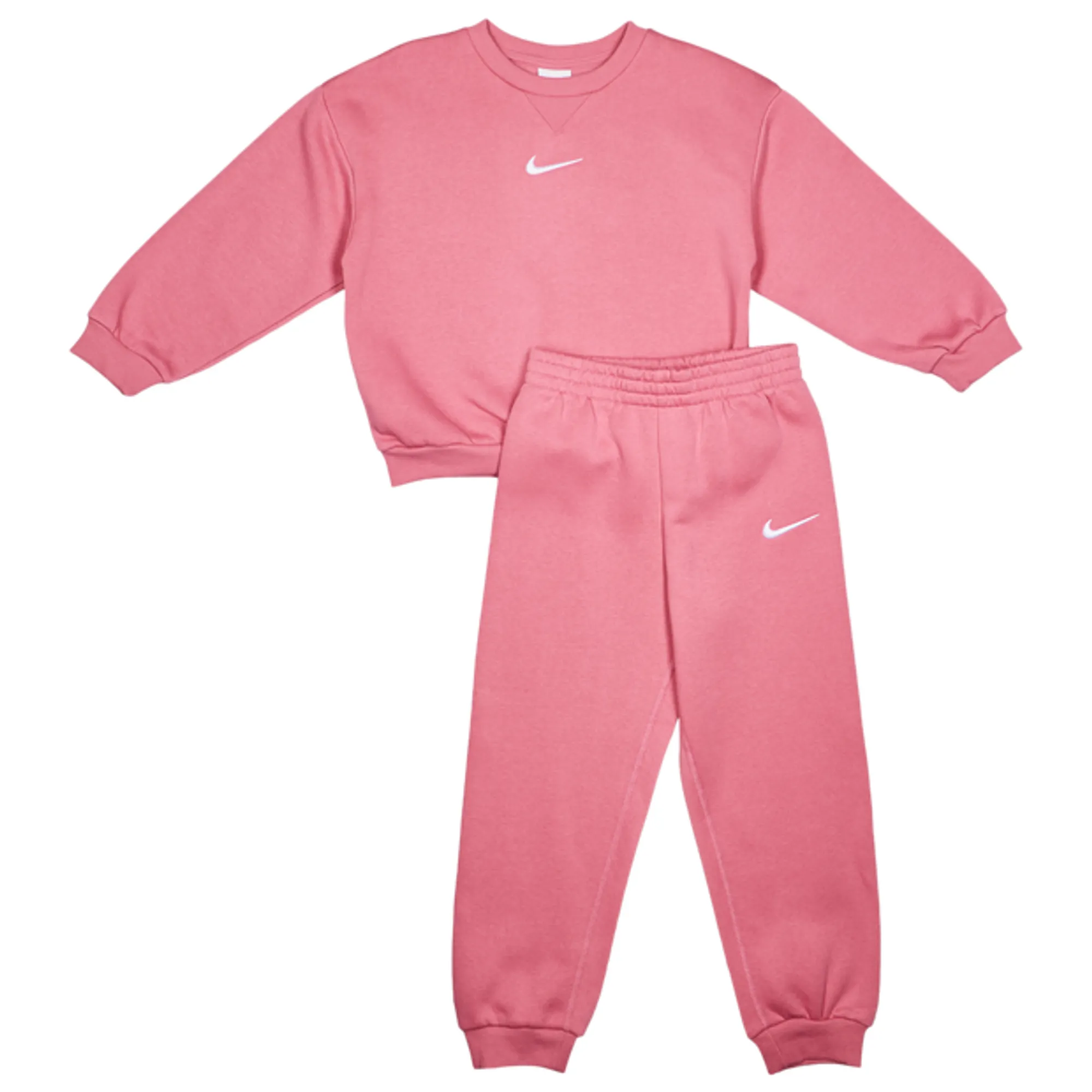 Nike Essential Crew Unisex Tracksuits - Pink