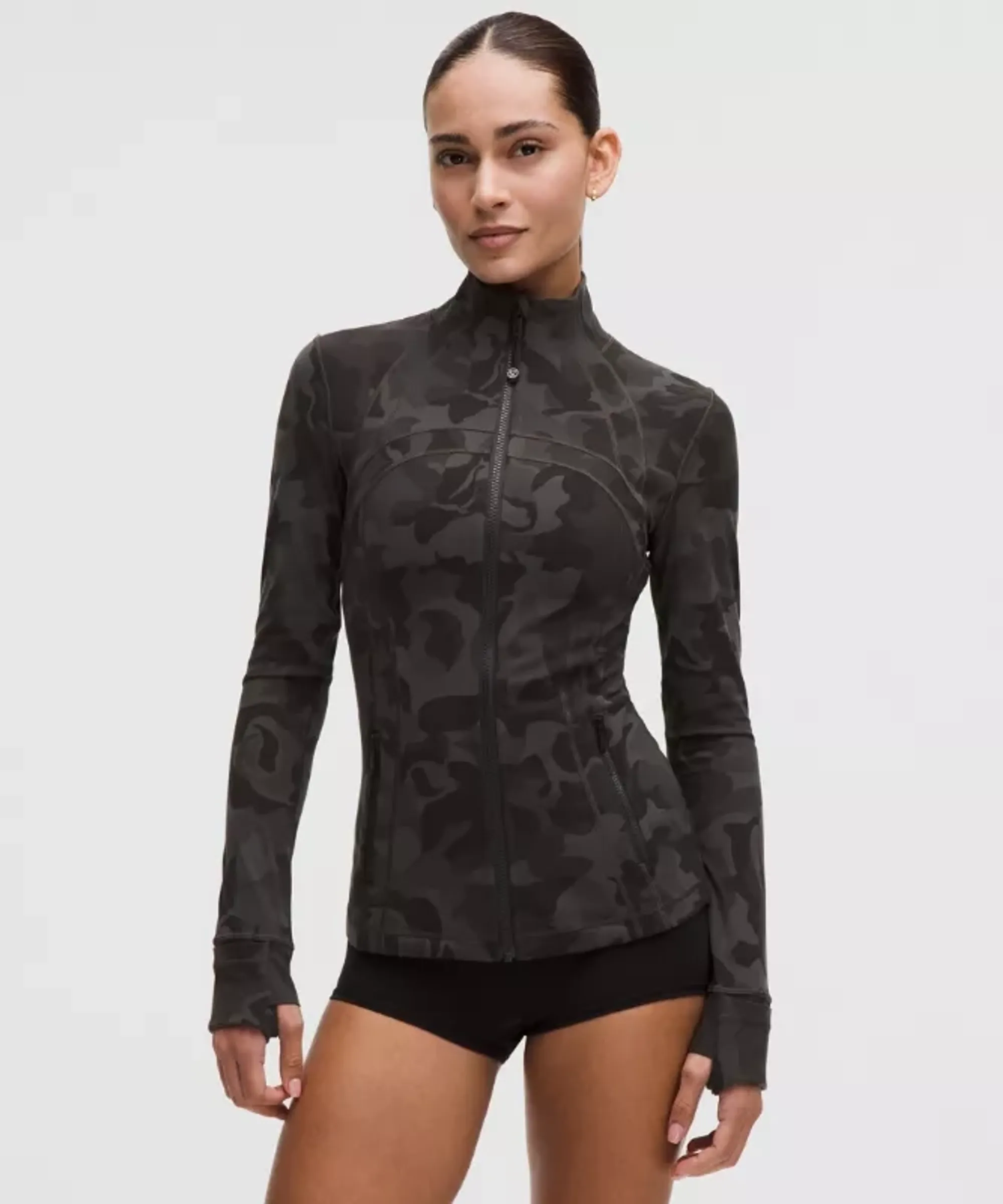 lululemon – Women's Define Jacket Nulu – Color Camo/Black – Size 0