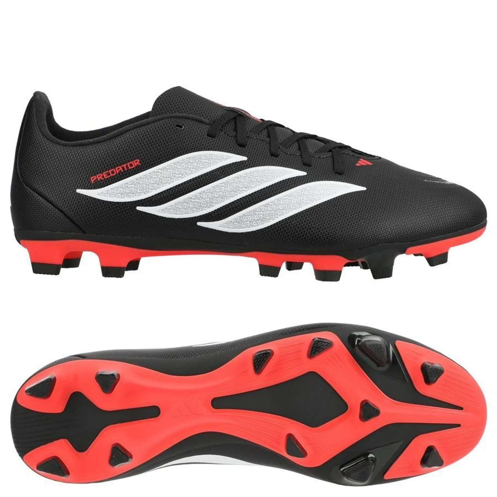 adidas Predator Club FG - Black - Mens