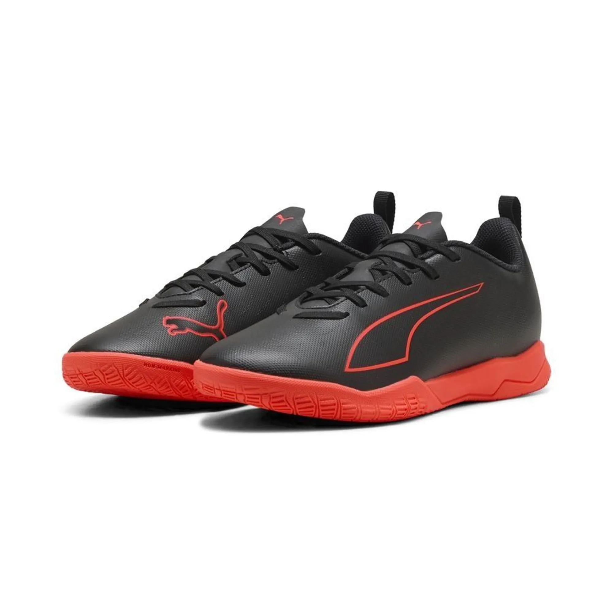 Puma Ultra 6 Play It Eclipse - Puma Black/Puma Red Kids - ['Black']