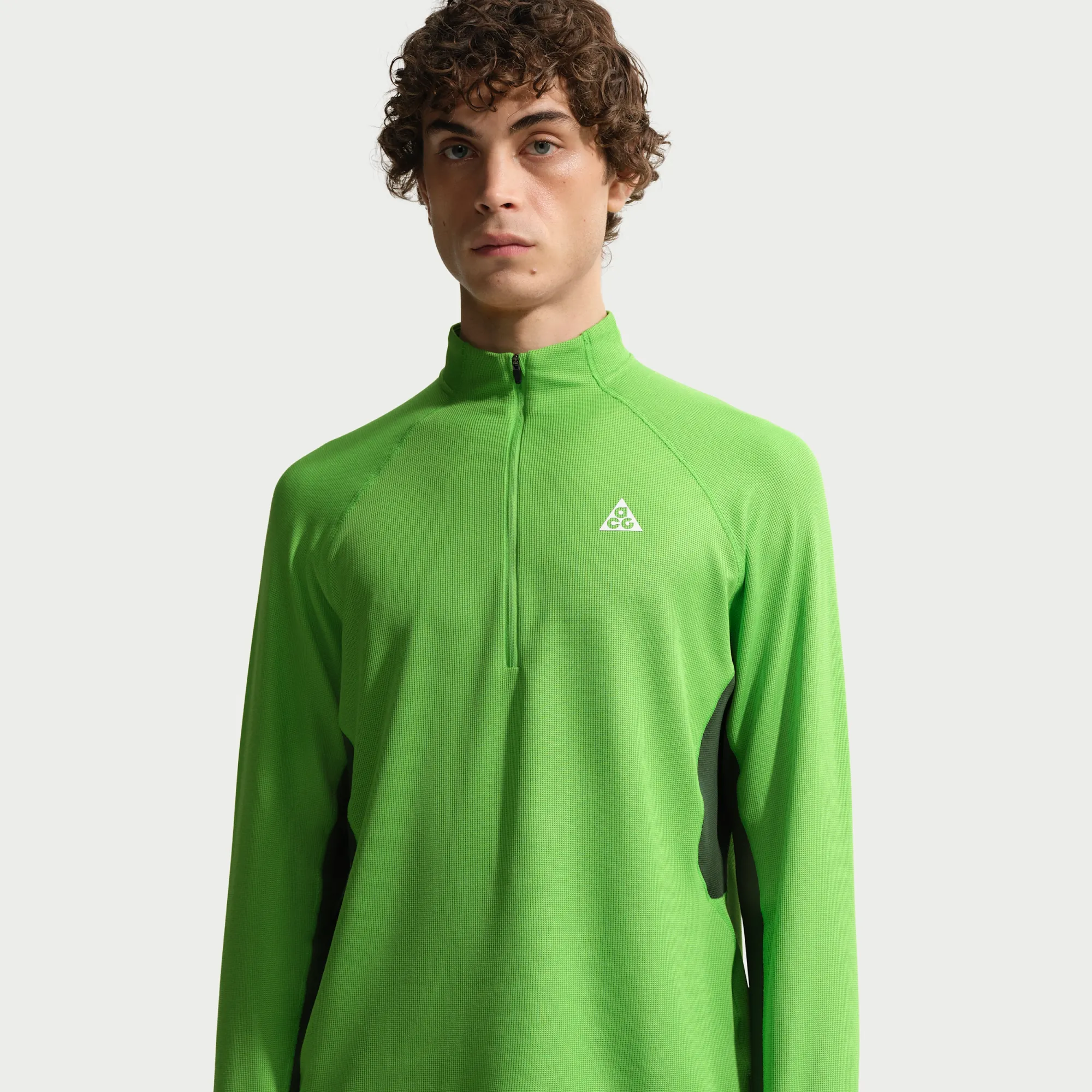 Nike ACG Men's Dri-FIT Mid-Layer 1/4-Zip Trail Running Top - Green