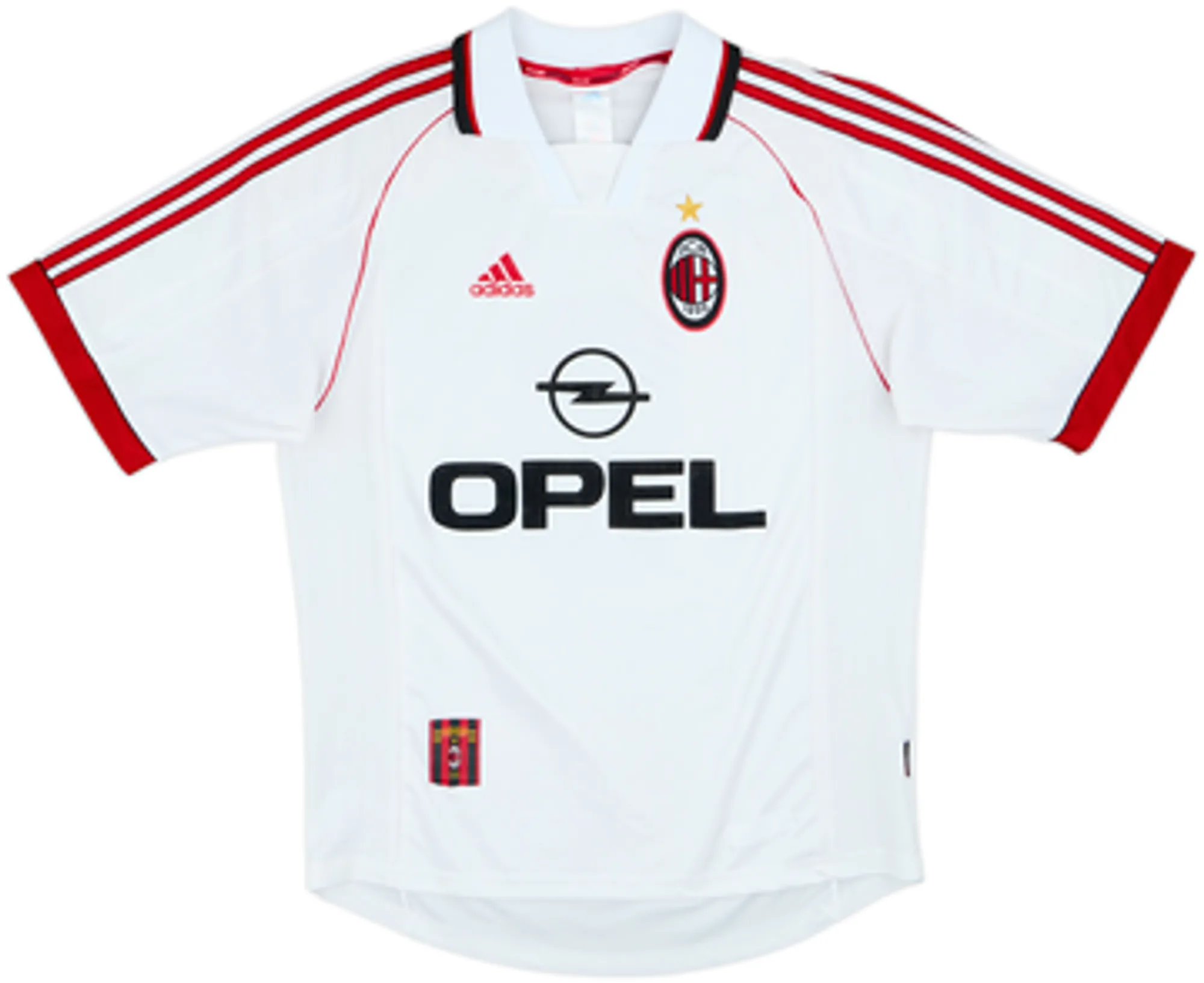 1998-99 AC Milan Away Shirt Weah #9 - 7/10 - (M)