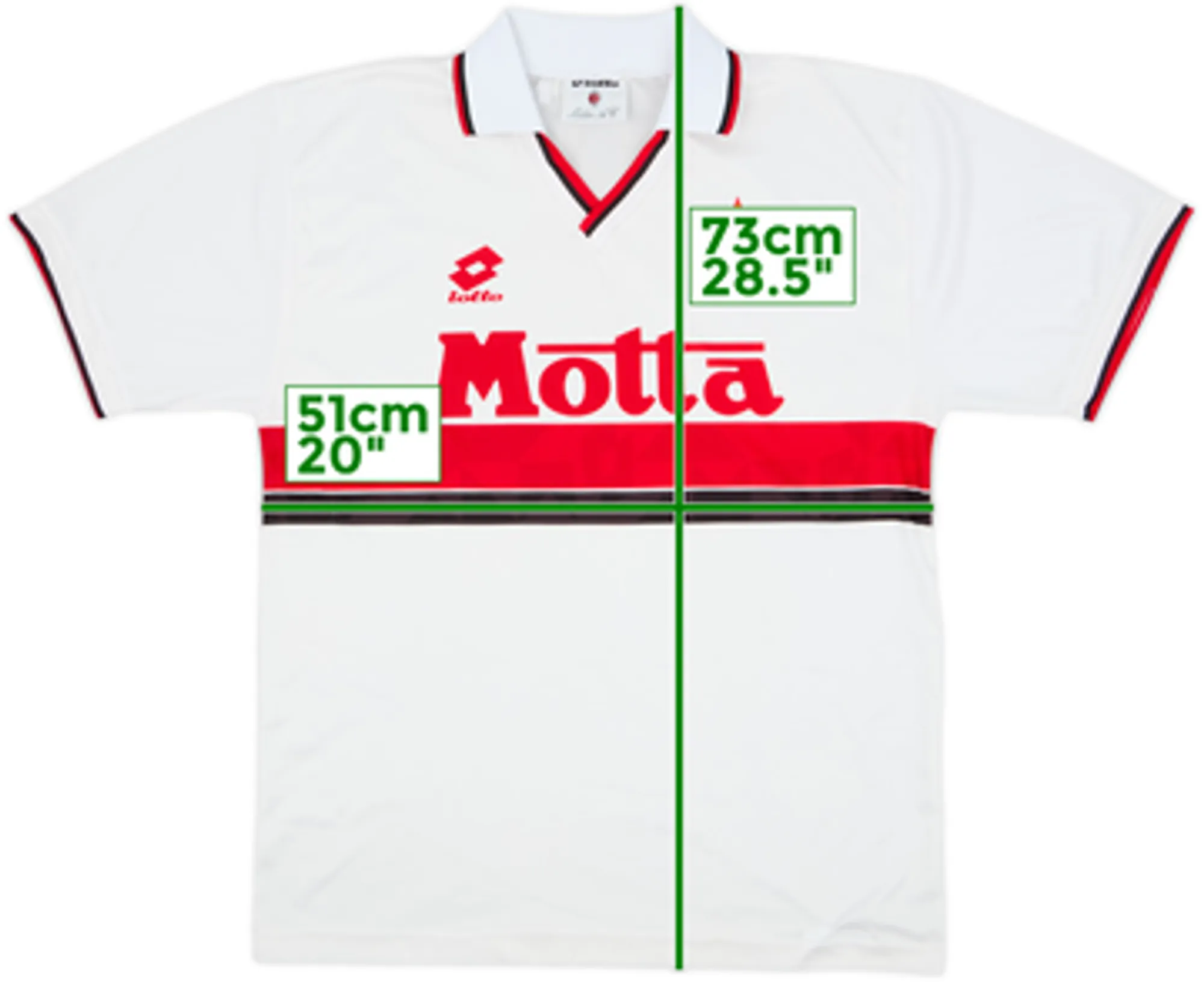 1992-93 AC Milan Away Shirt - 8/10 - (M)