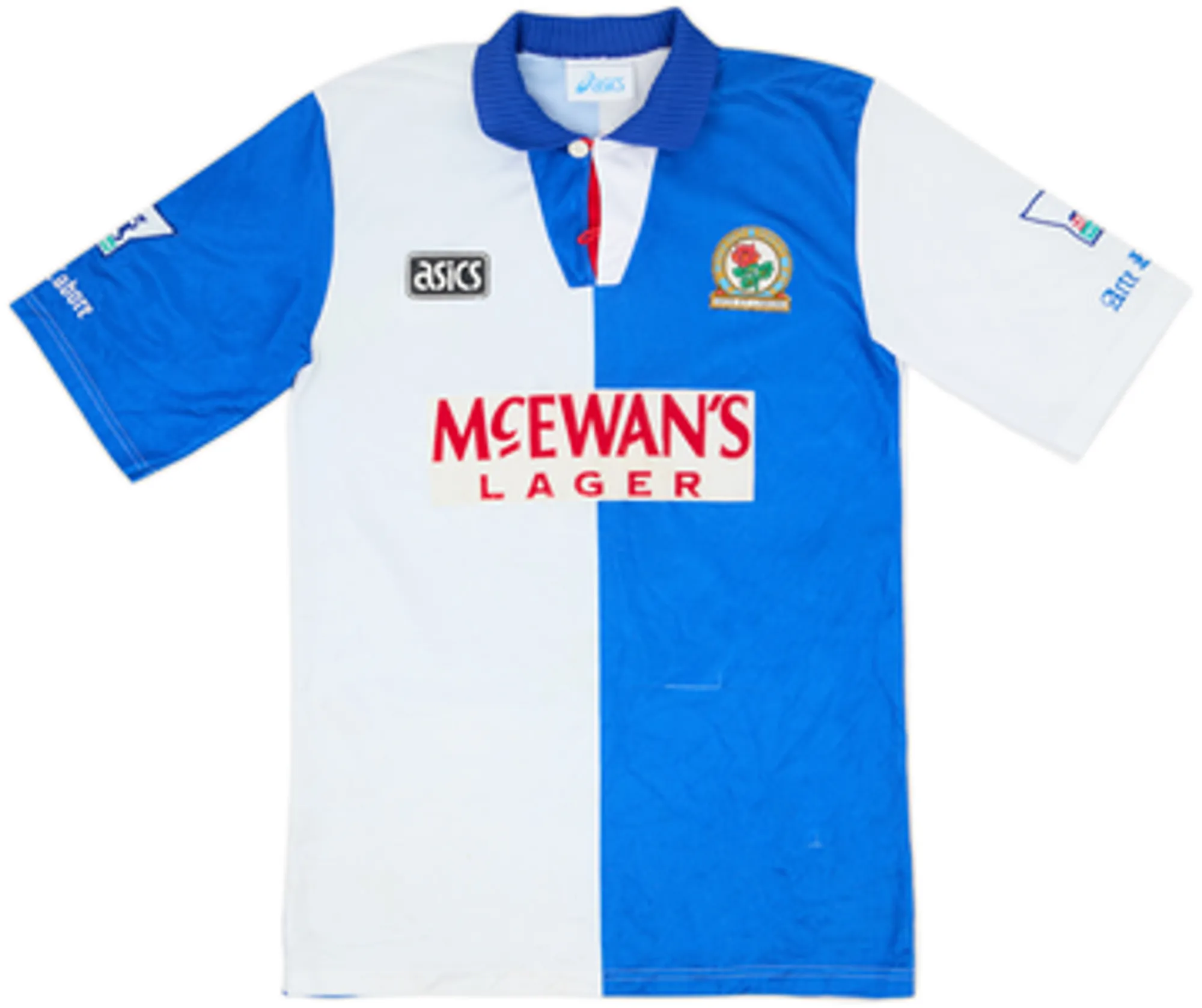 1994-95 Blackburn Home Shirt Shearer #9 - 6/10 - (S)