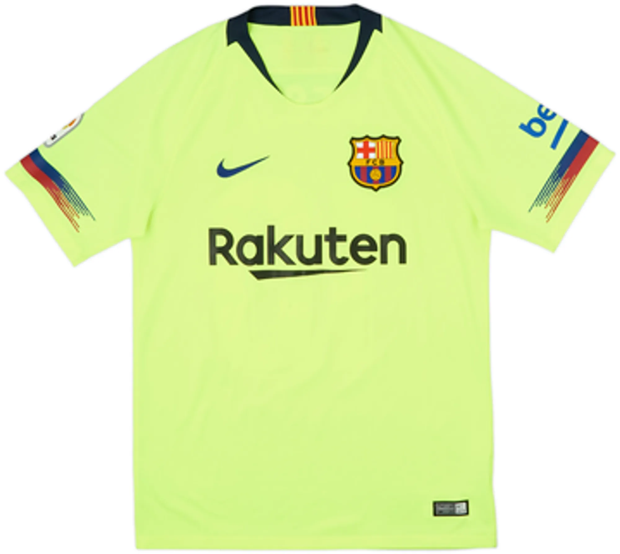 2018-19 Barcelona Away Shirt Messi #10 - 7/10 - (S)