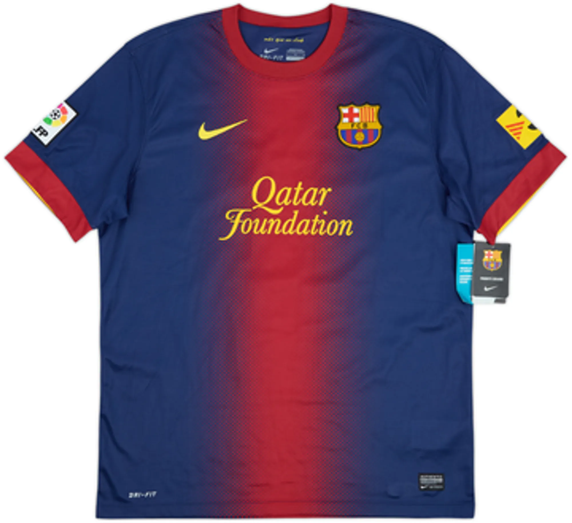 2012-13 Barcelona Home Shirt Jordi Alba #18 (L)