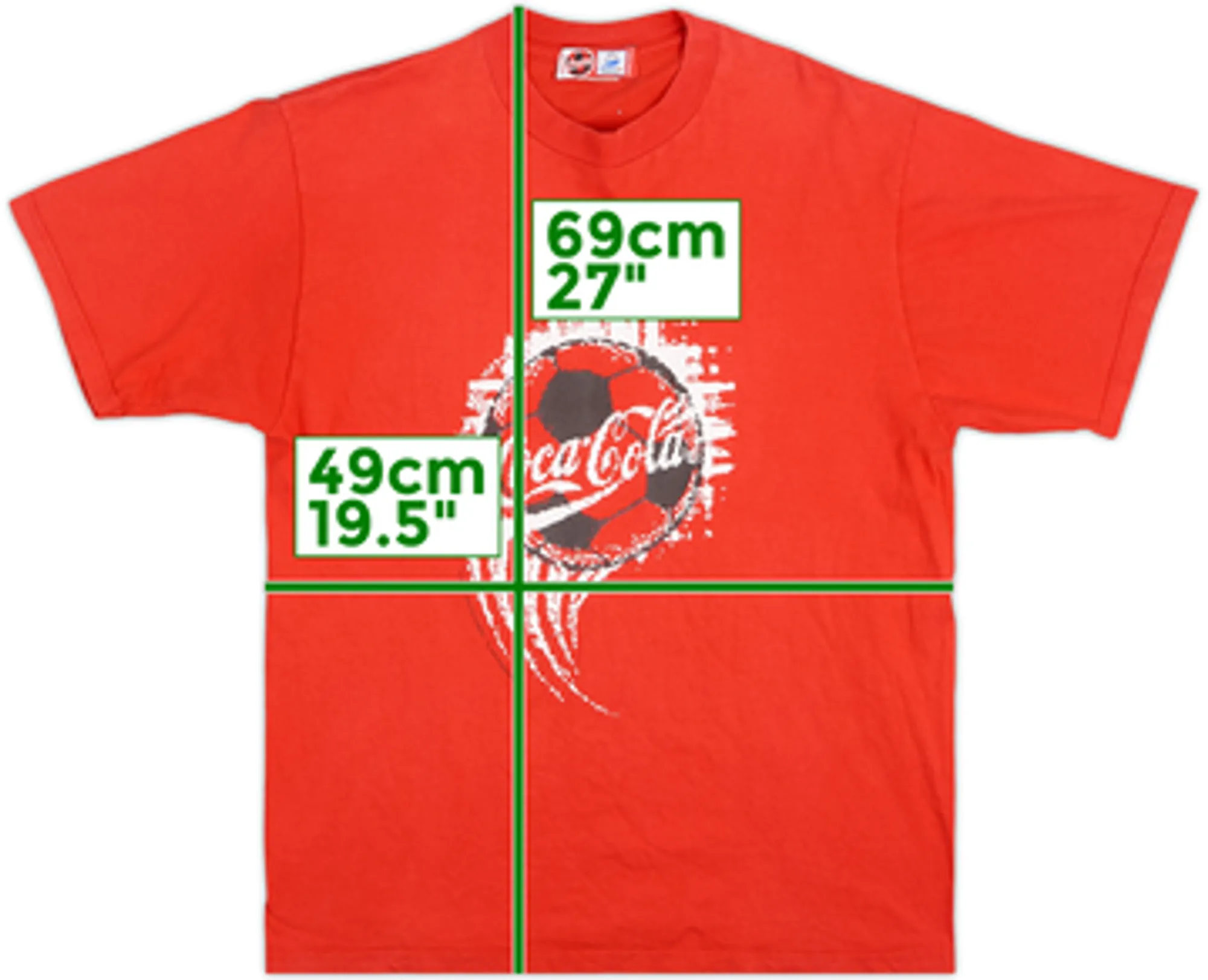 1998 France 98 Coca Cola 'Coupe du Monde' Graphic Tee - 8/10 - (M)