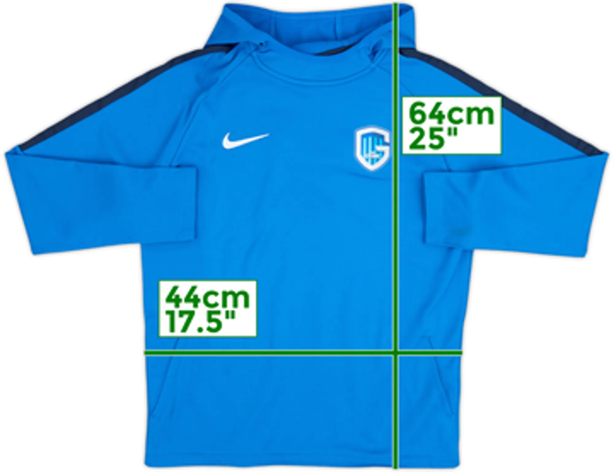 2019-20 Genk Nike Hooded Sweat Top - 8/10 - (L.Boys)