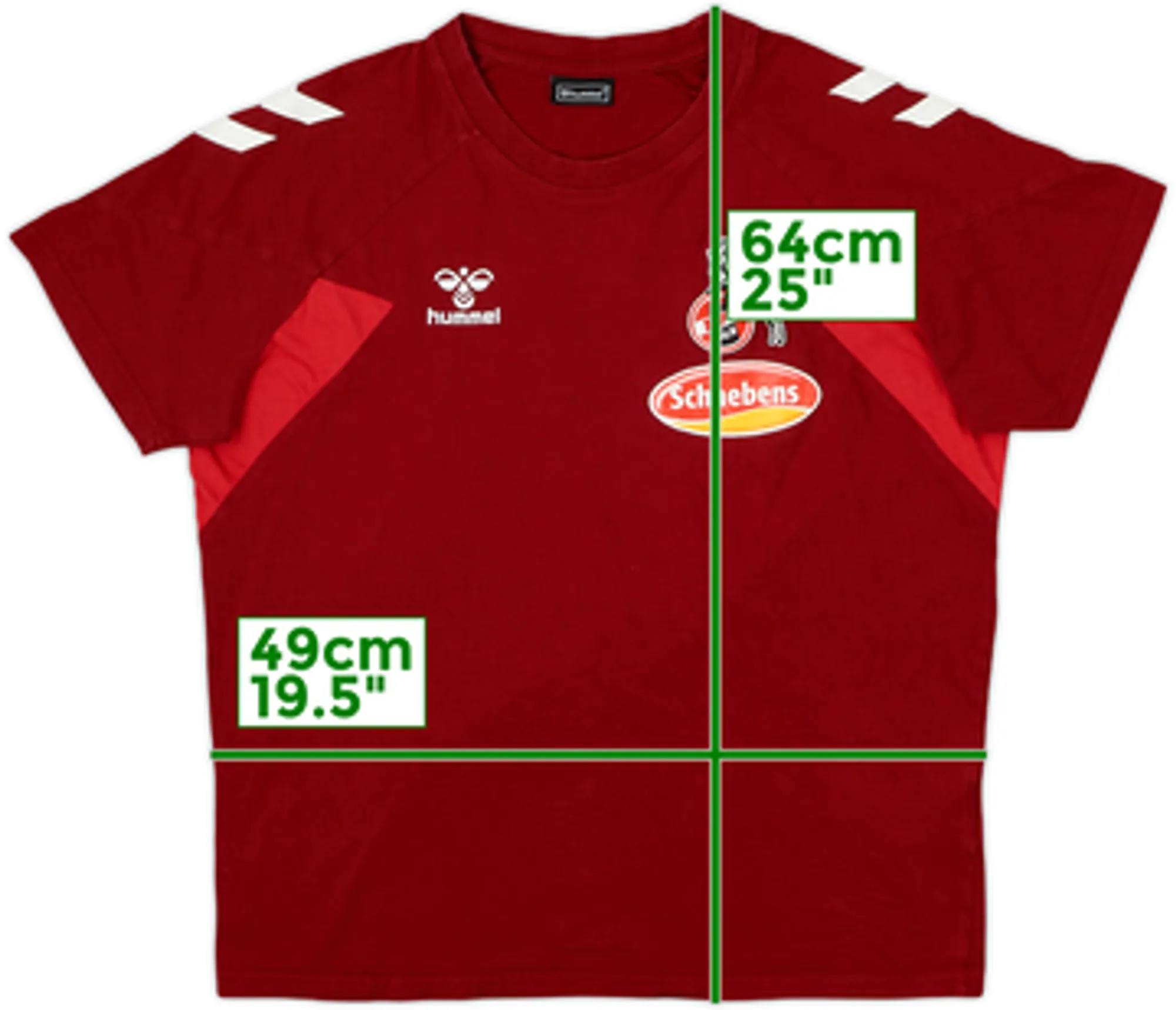 2022-23 FC Koln Hummel Cotton Tee - 8/10 - (S)