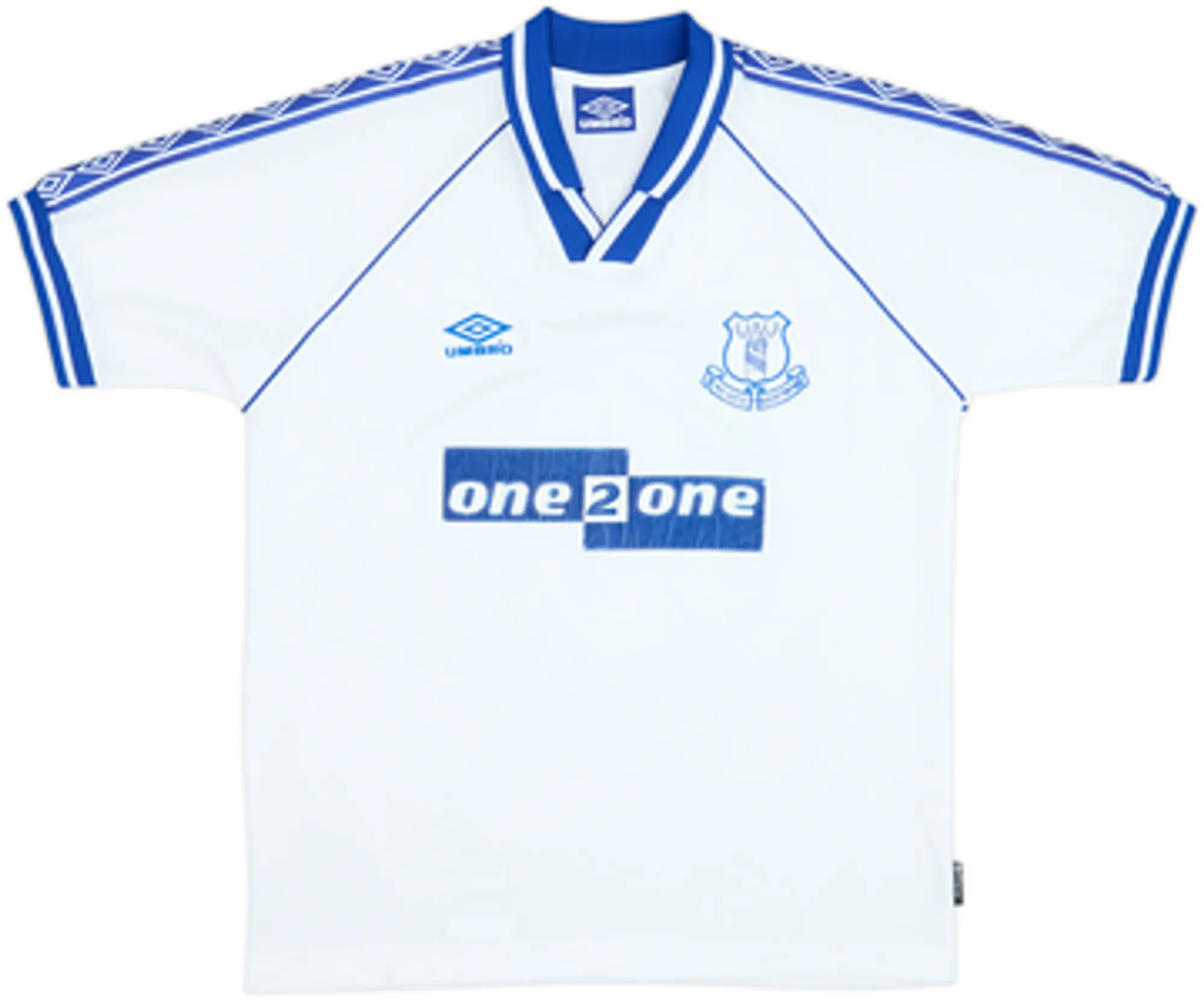 1998-99 Everton Away Shirt Ferguson #9 - 8/10 - (XL)
