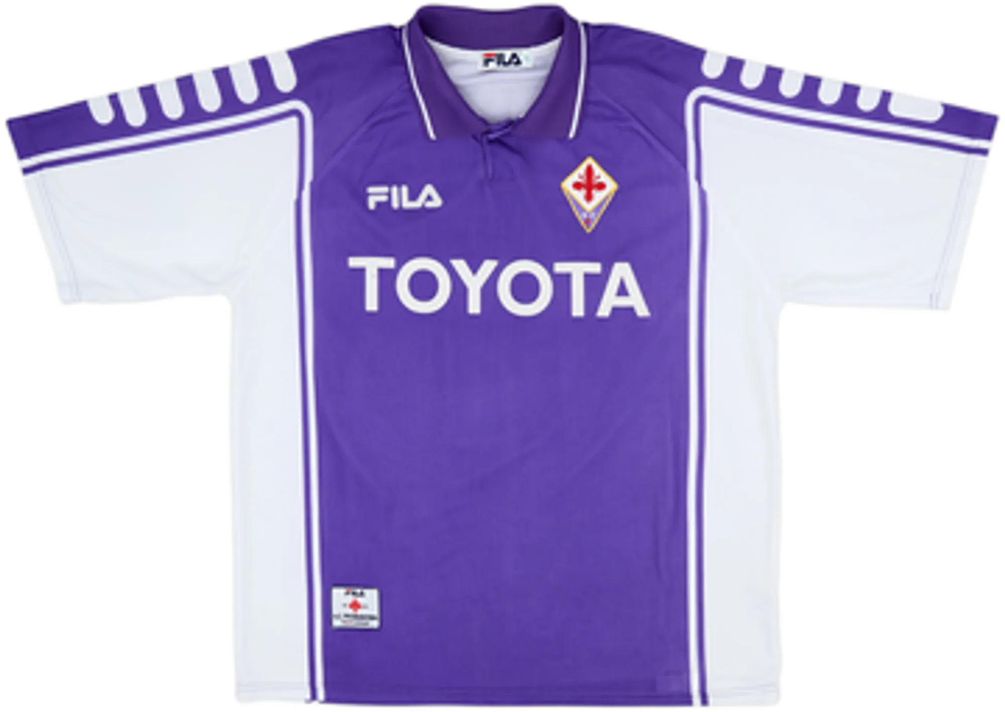 1999-00 Fiorentina Home Shirt Batistuta #9 - 7/10 - (S)