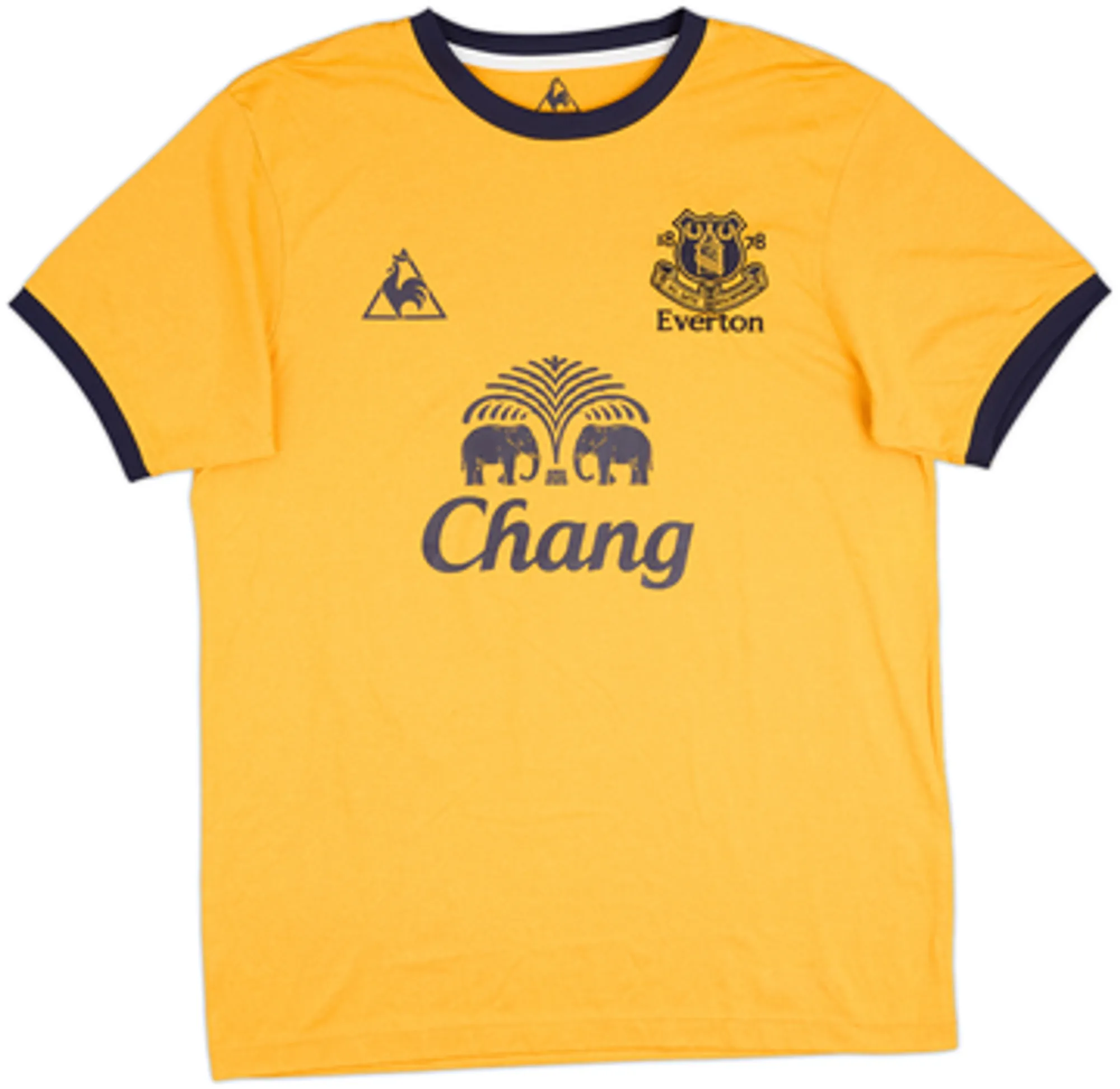 2011-12 Everton Away Shirt Baines #3 - 9/10 - (L)