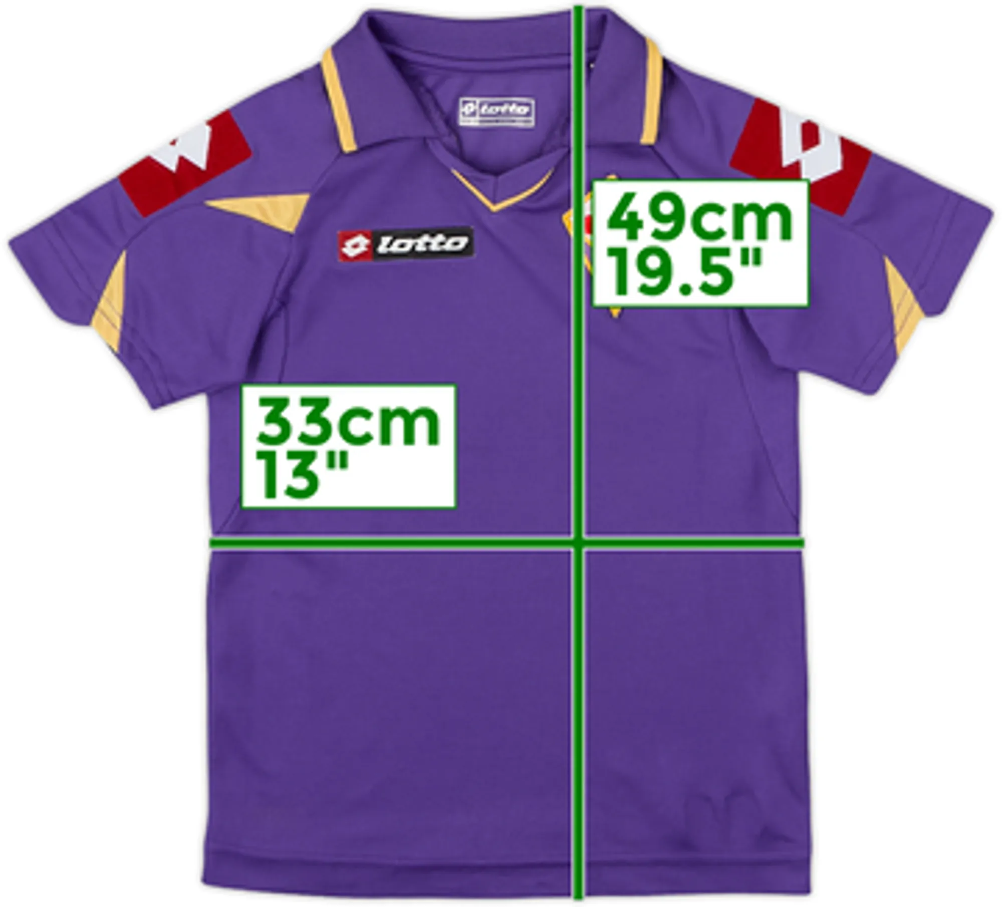 2010-11 Fiorentina Home Shirt - 8/10 - (3-4 Years)