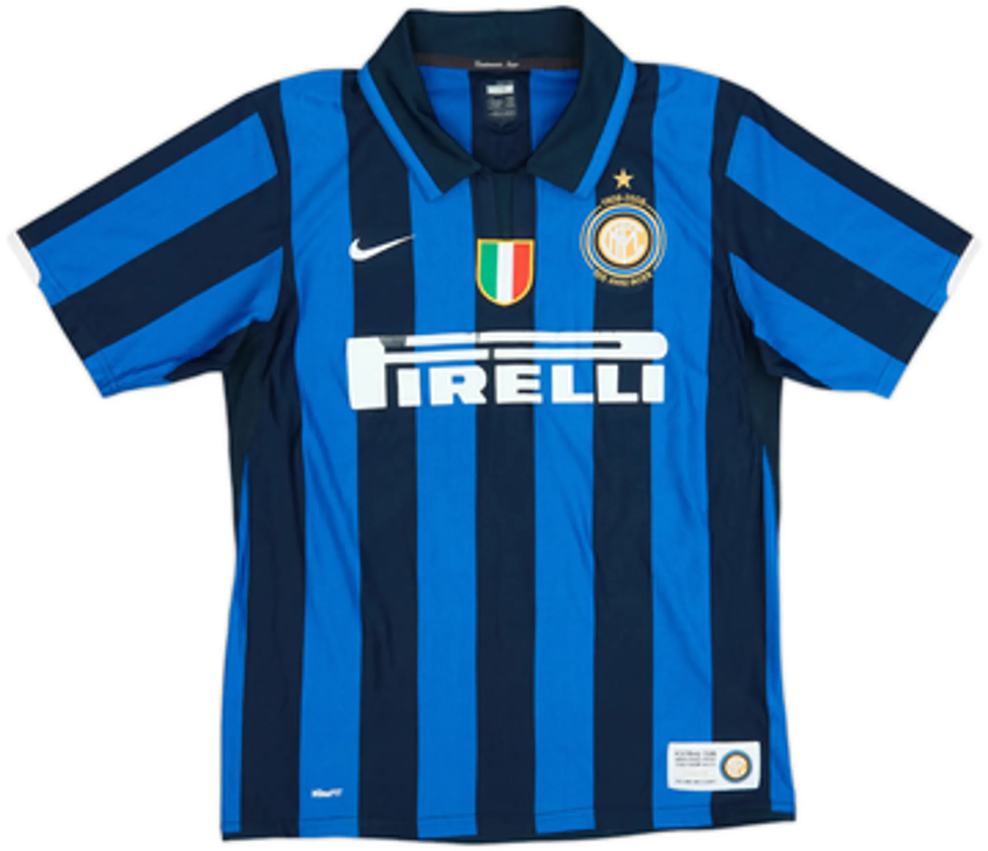 2007-08 Inter Milan Centenary Home Shirt Materazzi #23 - 5/10 - (M)