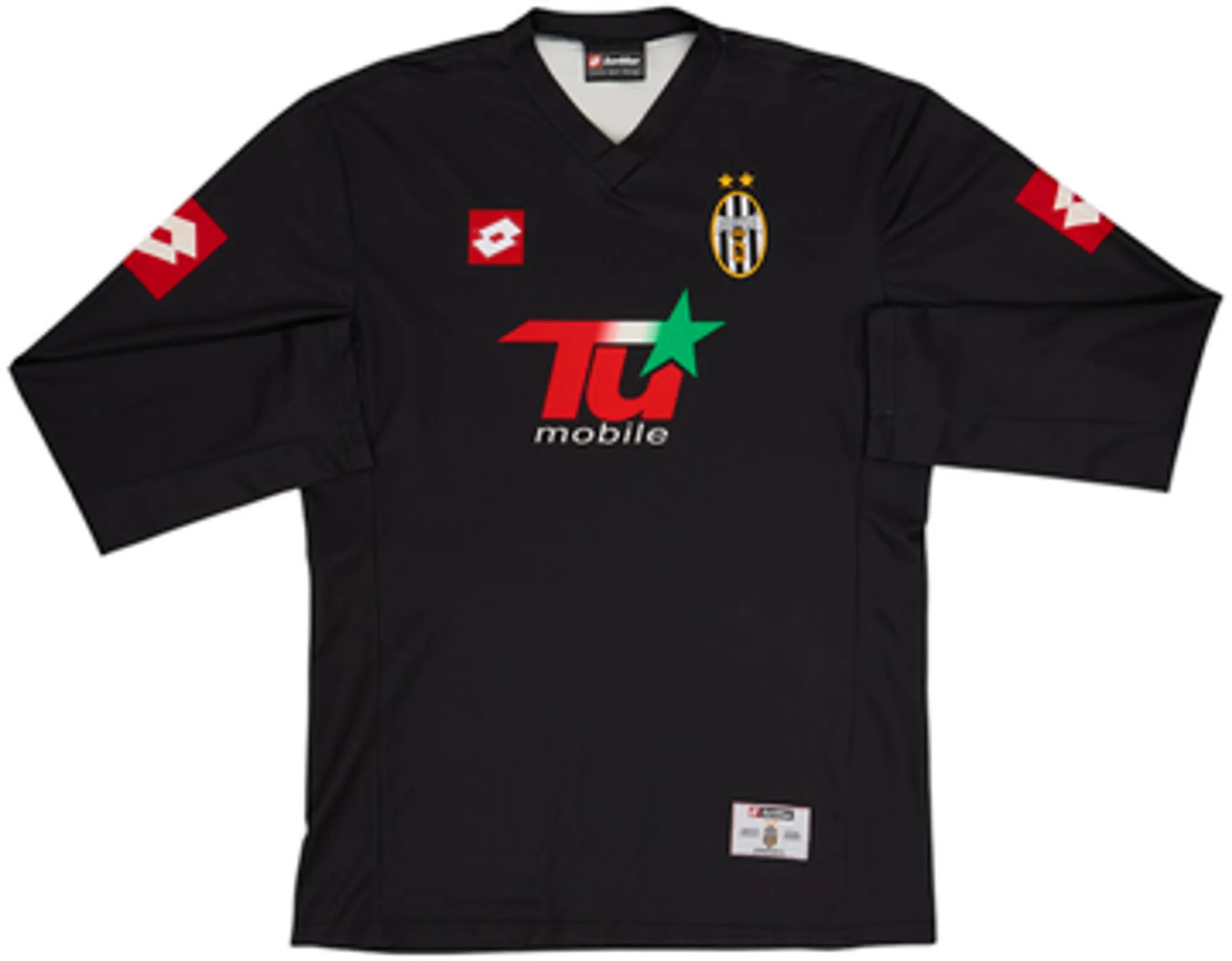 2001-02 Juventus CL Away L/S Shirt Del Piero #10 - 8/10 - (L)