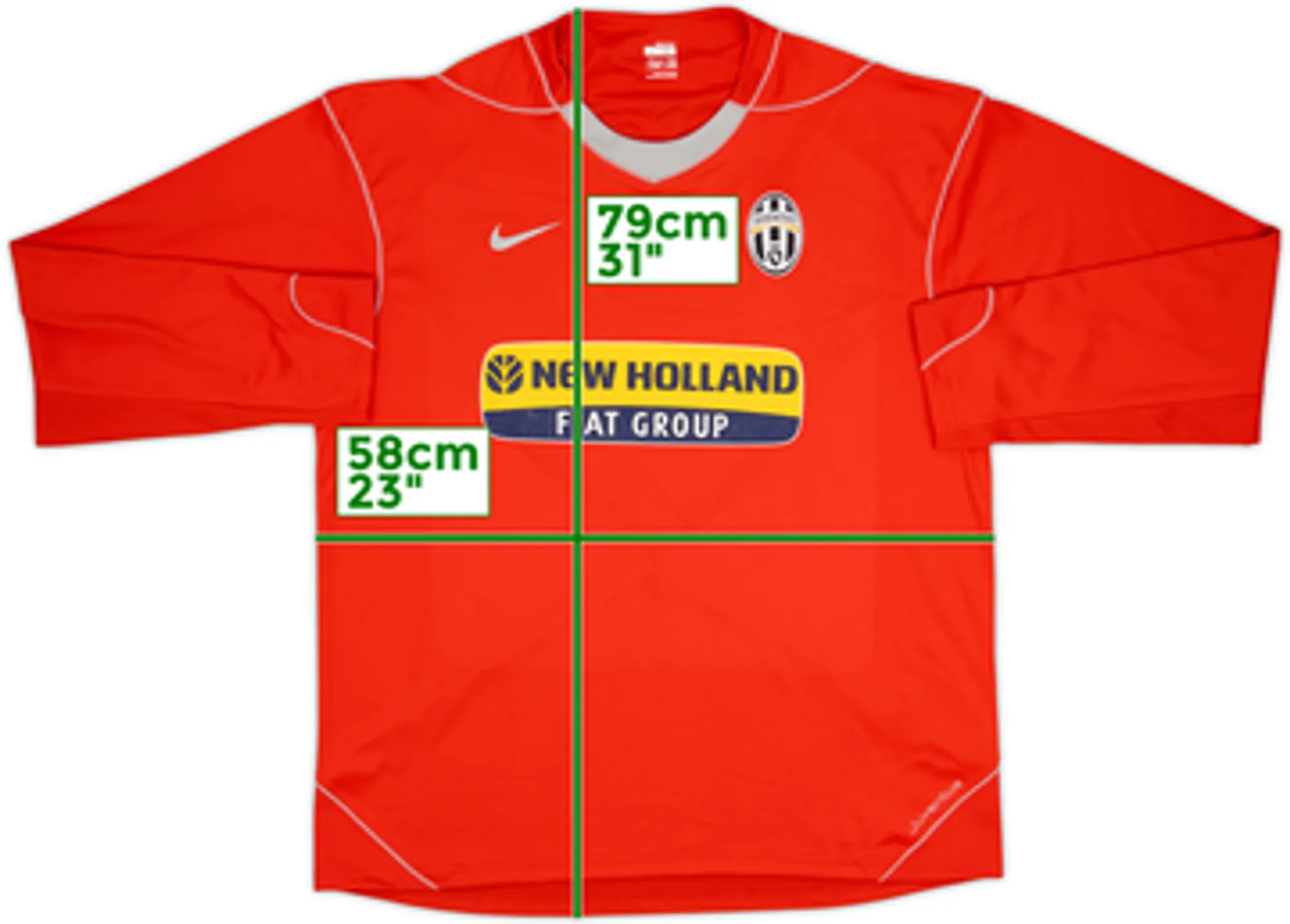 2007-08 Juventus Nike Player Issue Training L/S Shirt - 6/10 - (XL)