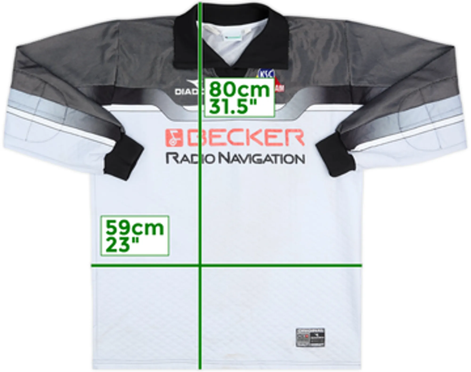 1999-00 Karlsruher Academy GK Shirt - 8/10 - (XL)