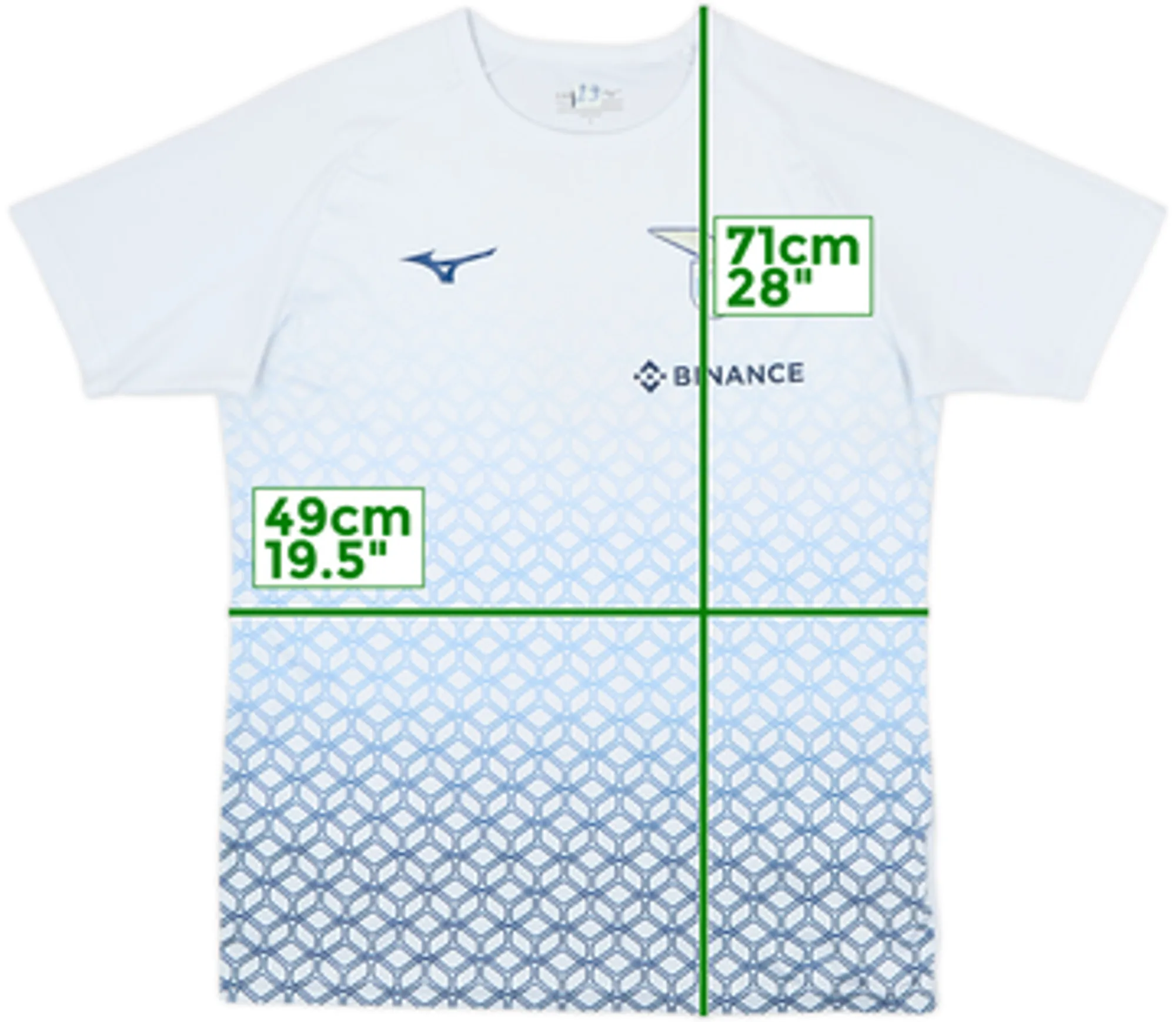 2022-23 Lazio Mizuno Training Shirt - 8/10 - (S)