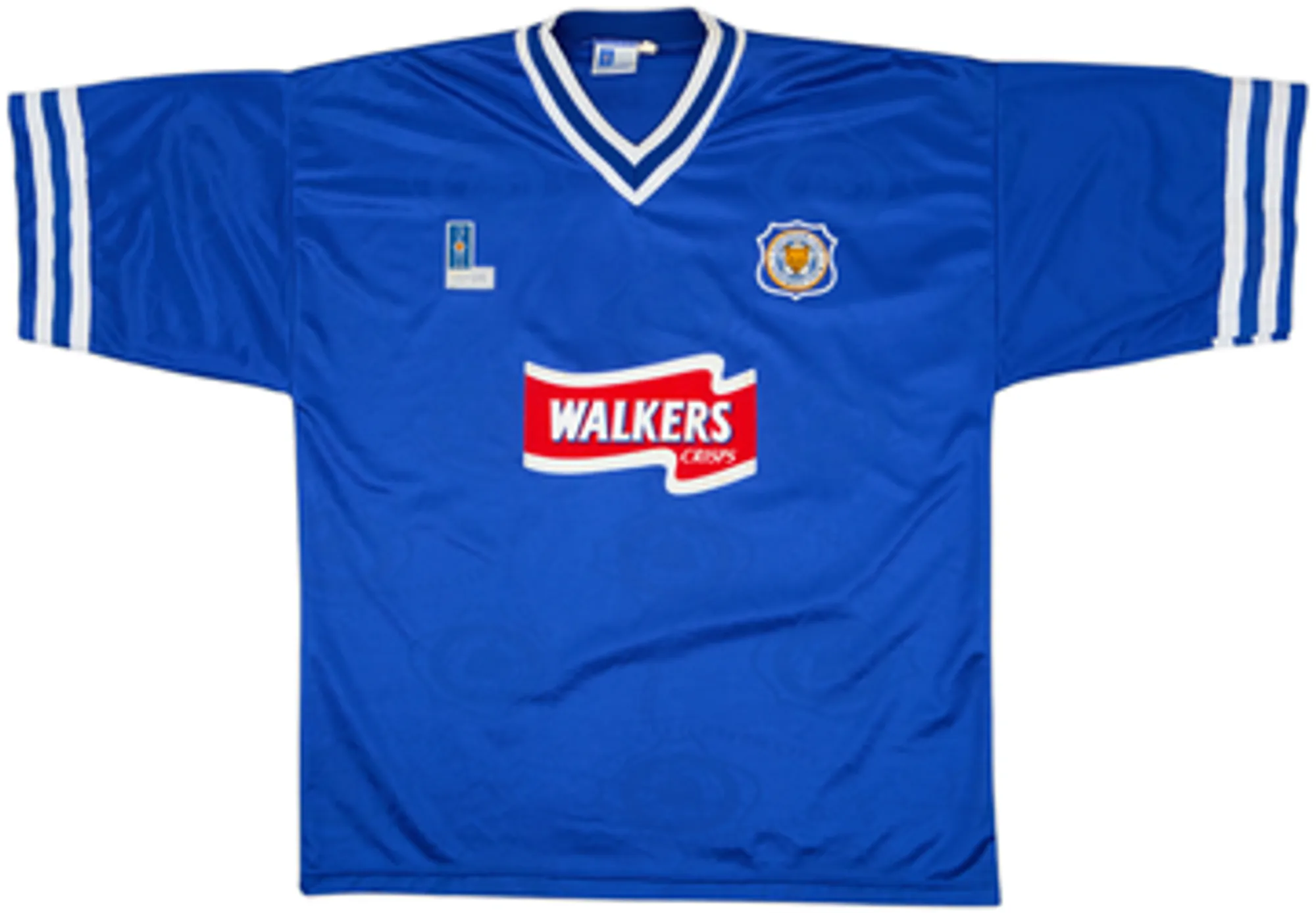 1996-98 Leicester Home Shirt Heskey #11 - 8/10 - (M)