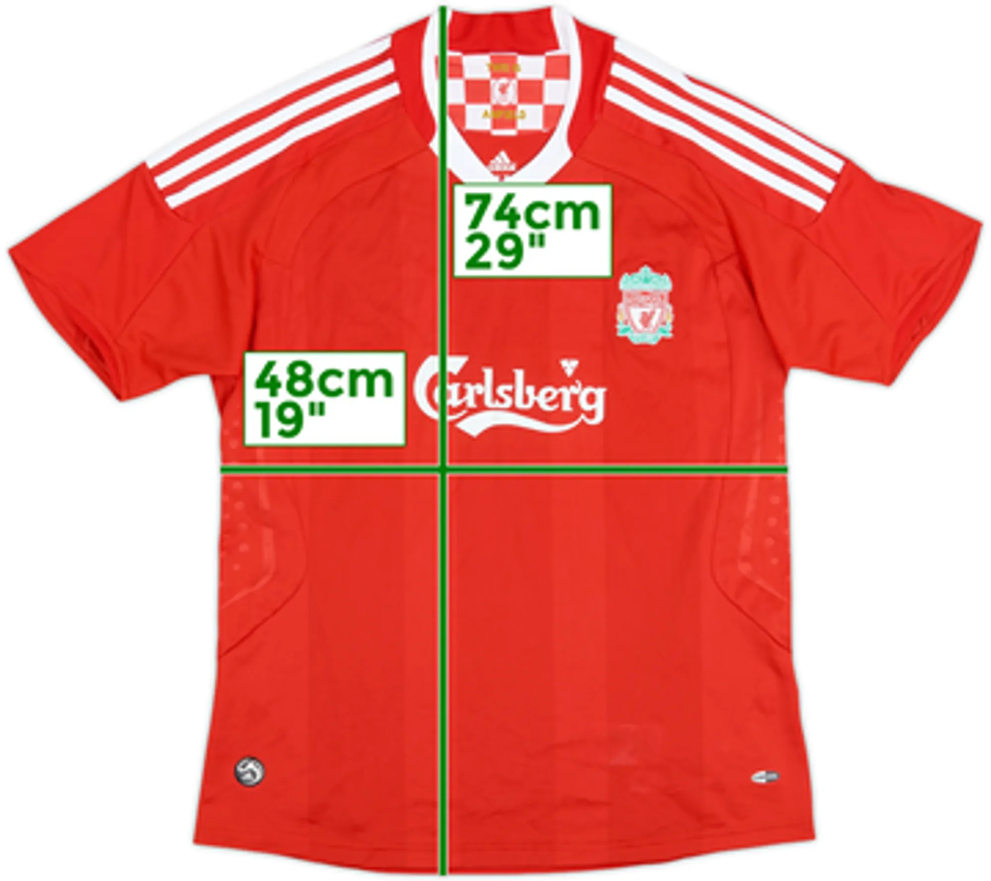 2008-10 Liverpool Home Shirt - 9/10 - (Women's L)