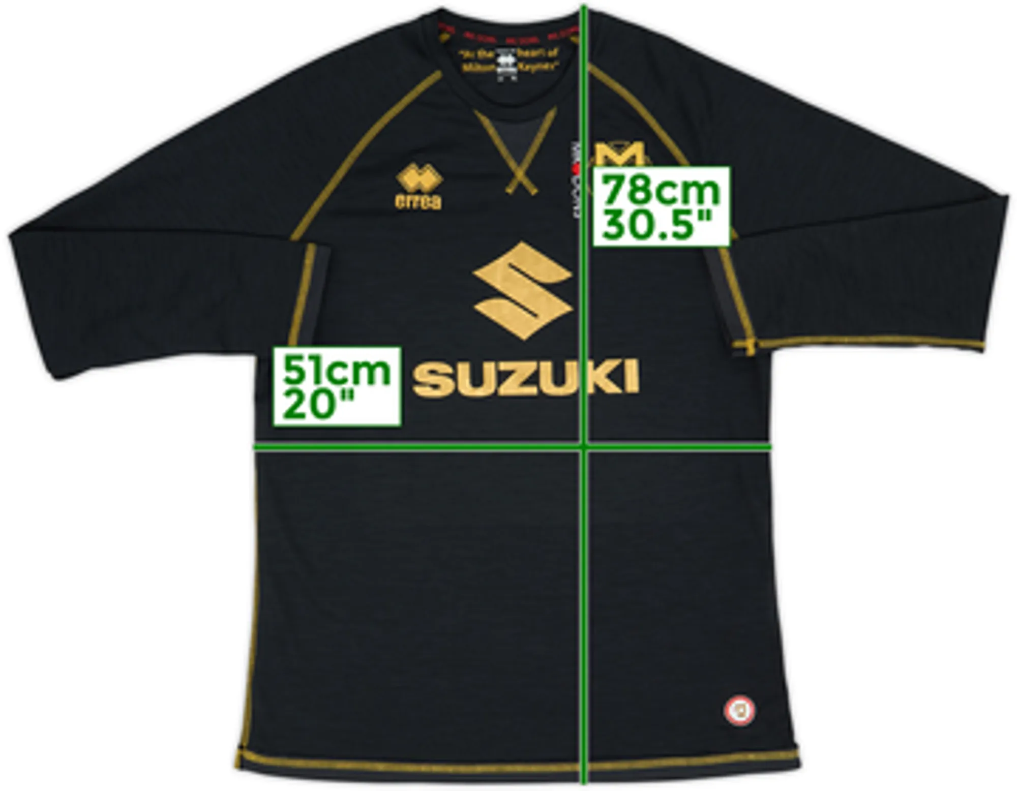 2016-17 MK Dons Third L/S Shirt - 8/10 - (XL)