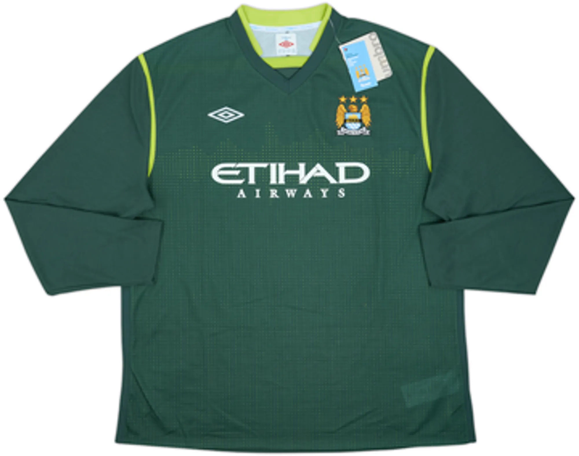 2011-12 Manchester City GK Shirt Hart #25 (L)