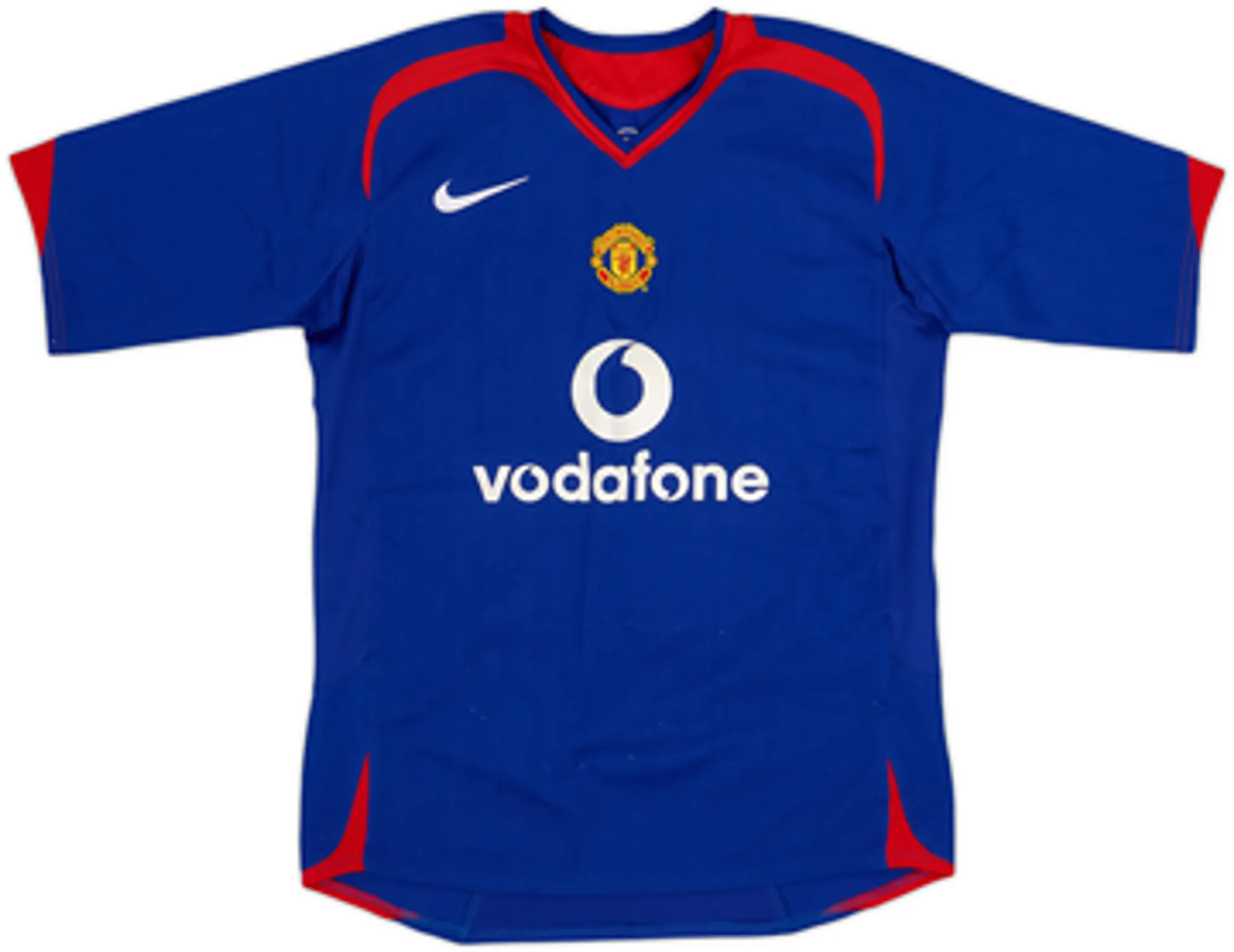 2005-06 Manchester United Away Shirt Smith #14 - 8/10 - (L)