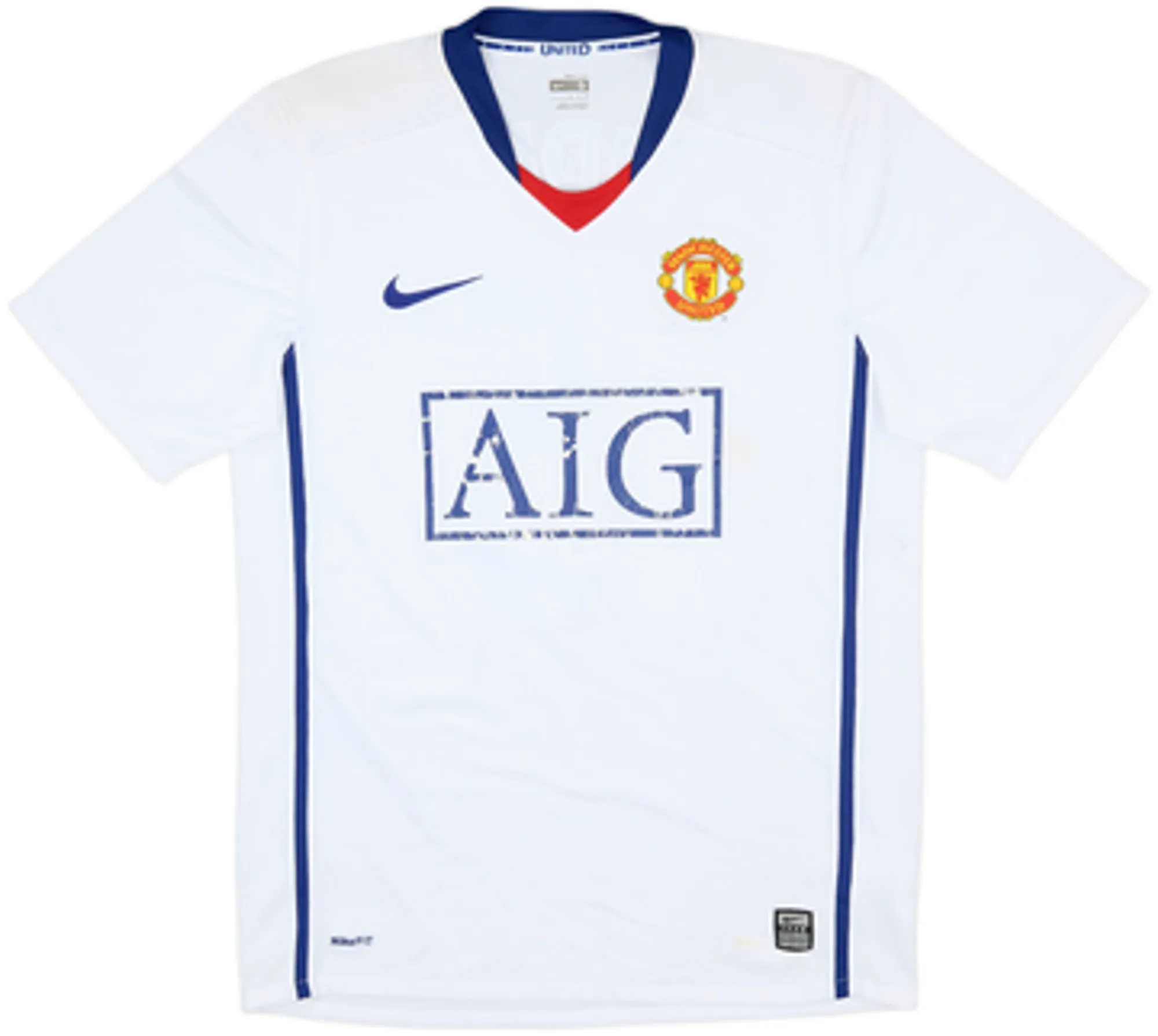 2008-10 Manchester United Away Shirt Vidic #15 - 5/10 - (XXL)