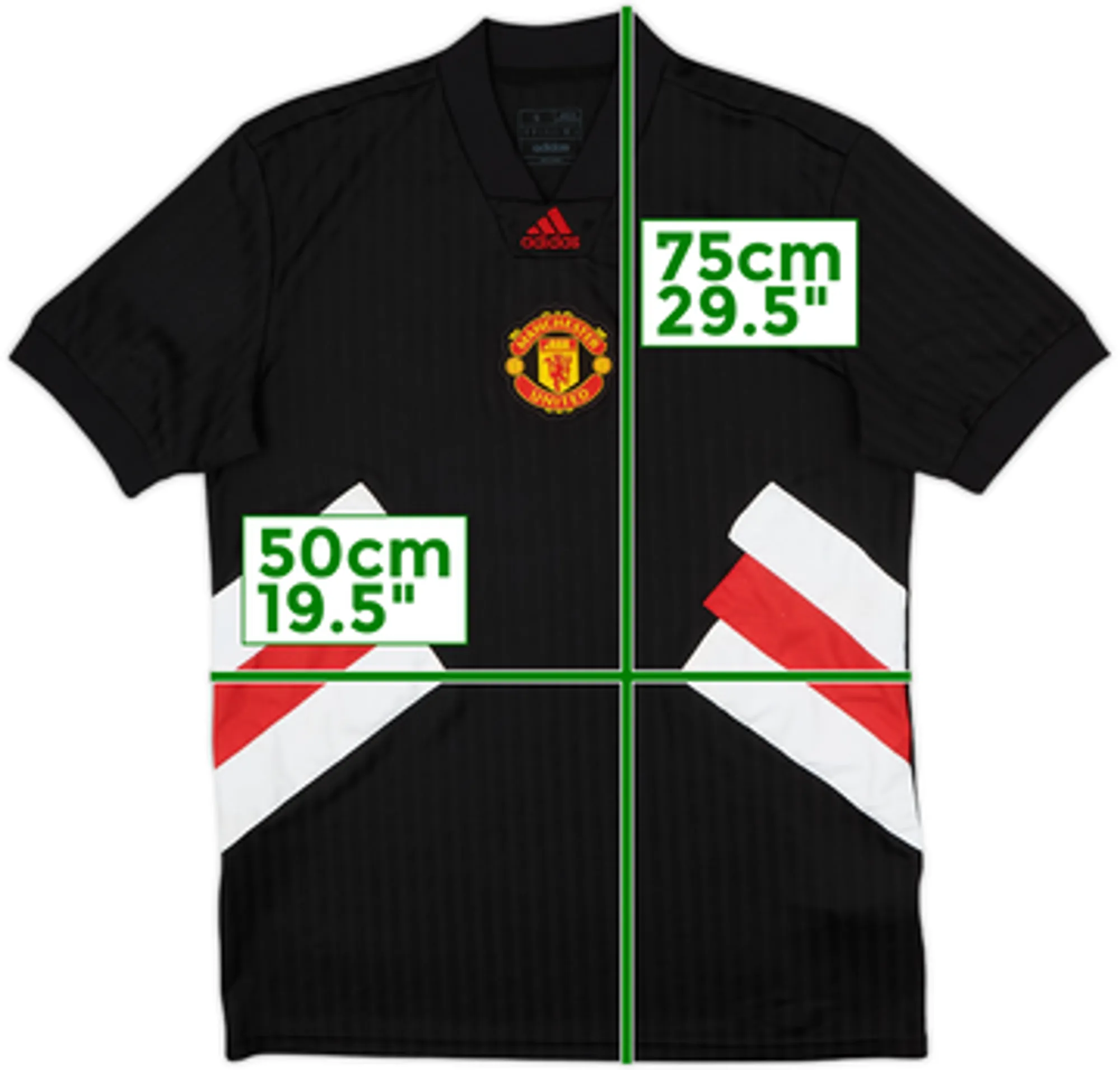 2022-23 Manchester United adidas Icons Training Shirt - 8/10 - (M)