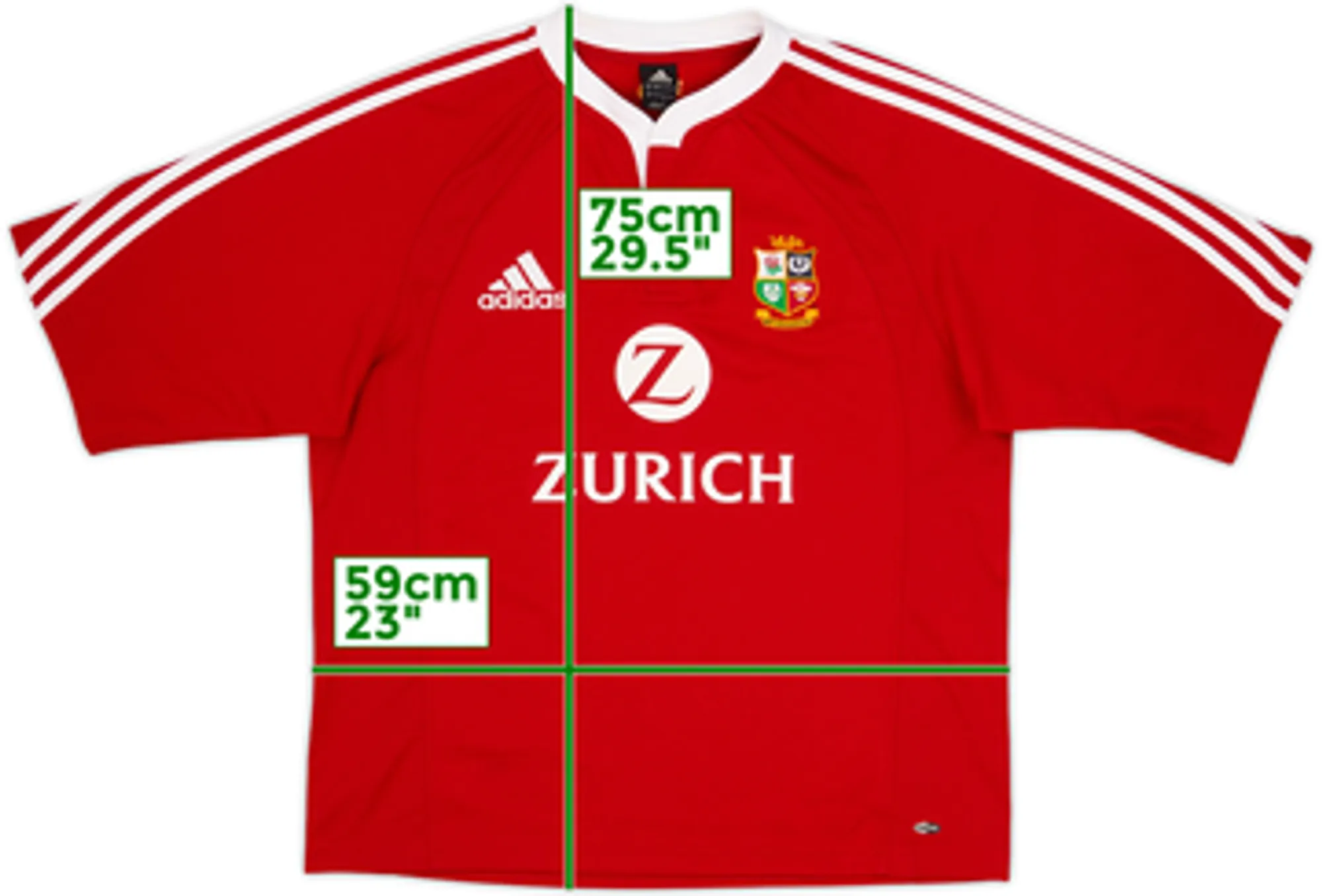 2005 British & Irish Lions Rugby 'New Zealand Tour' Shirt - 7/10 - (L)