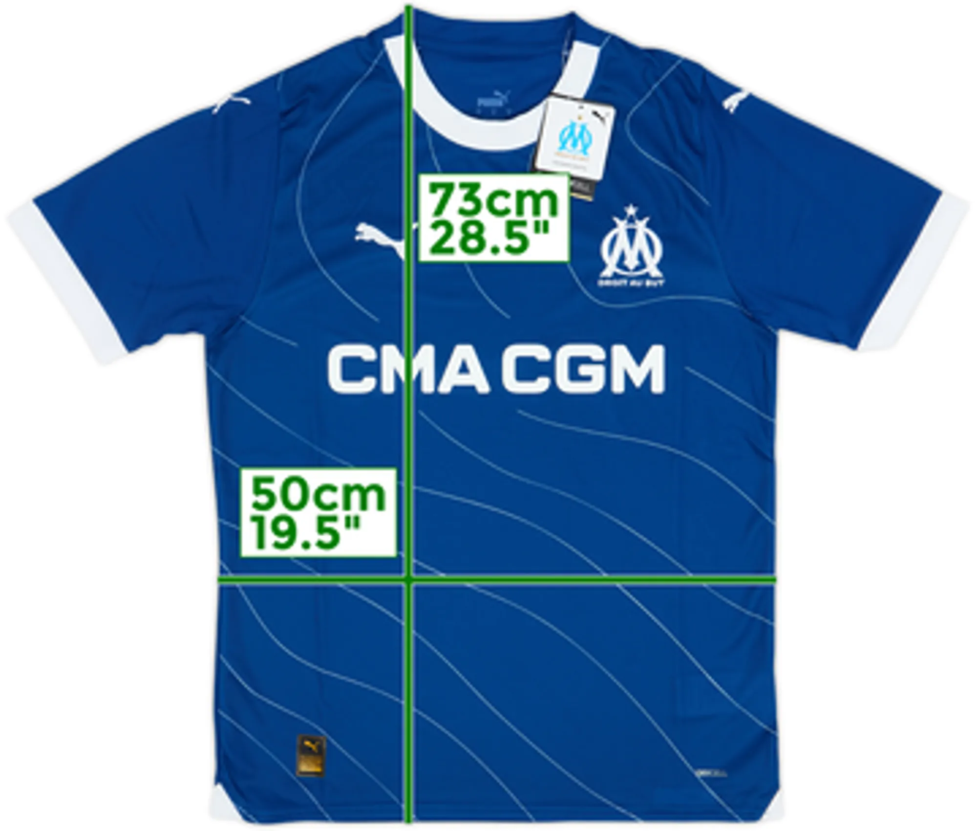 2023-24 Olympique Marseille Away Shirt (M)