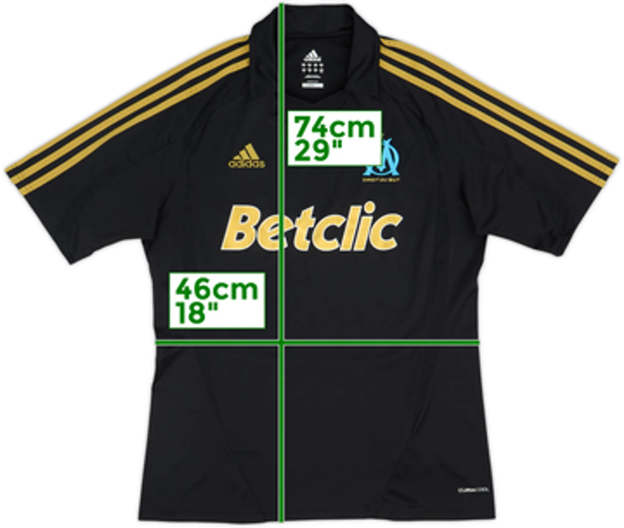 2011-12 Olympique Marseille Fourth Shirt - 6/10 - (M)