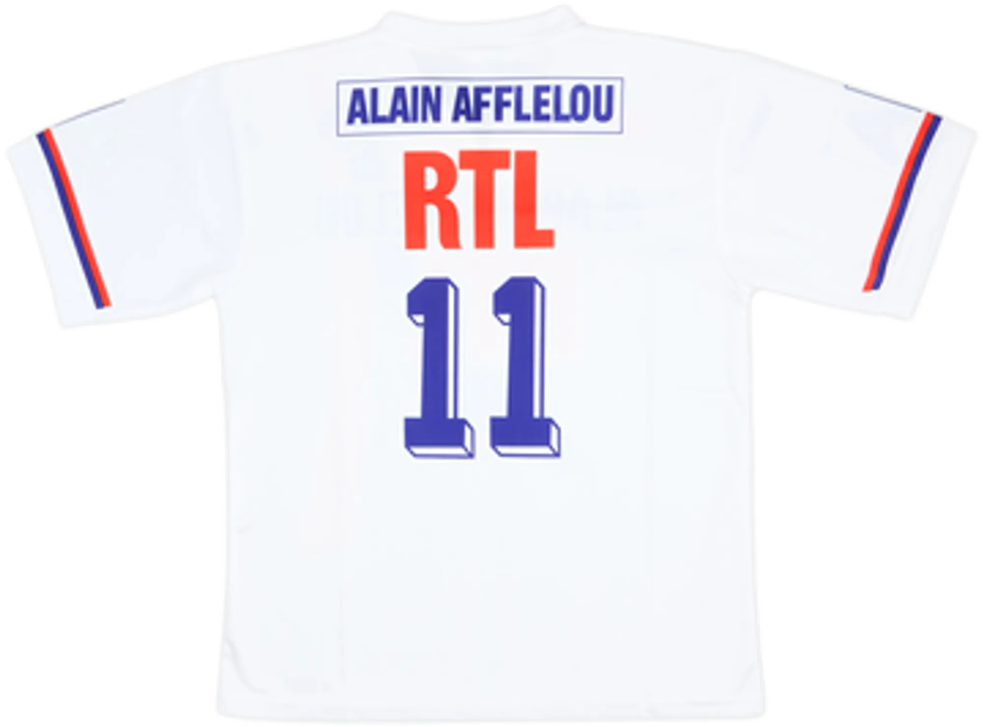 1990-91 Paris Saint-Germain Away Shirt #11 - 9/10 - (M)