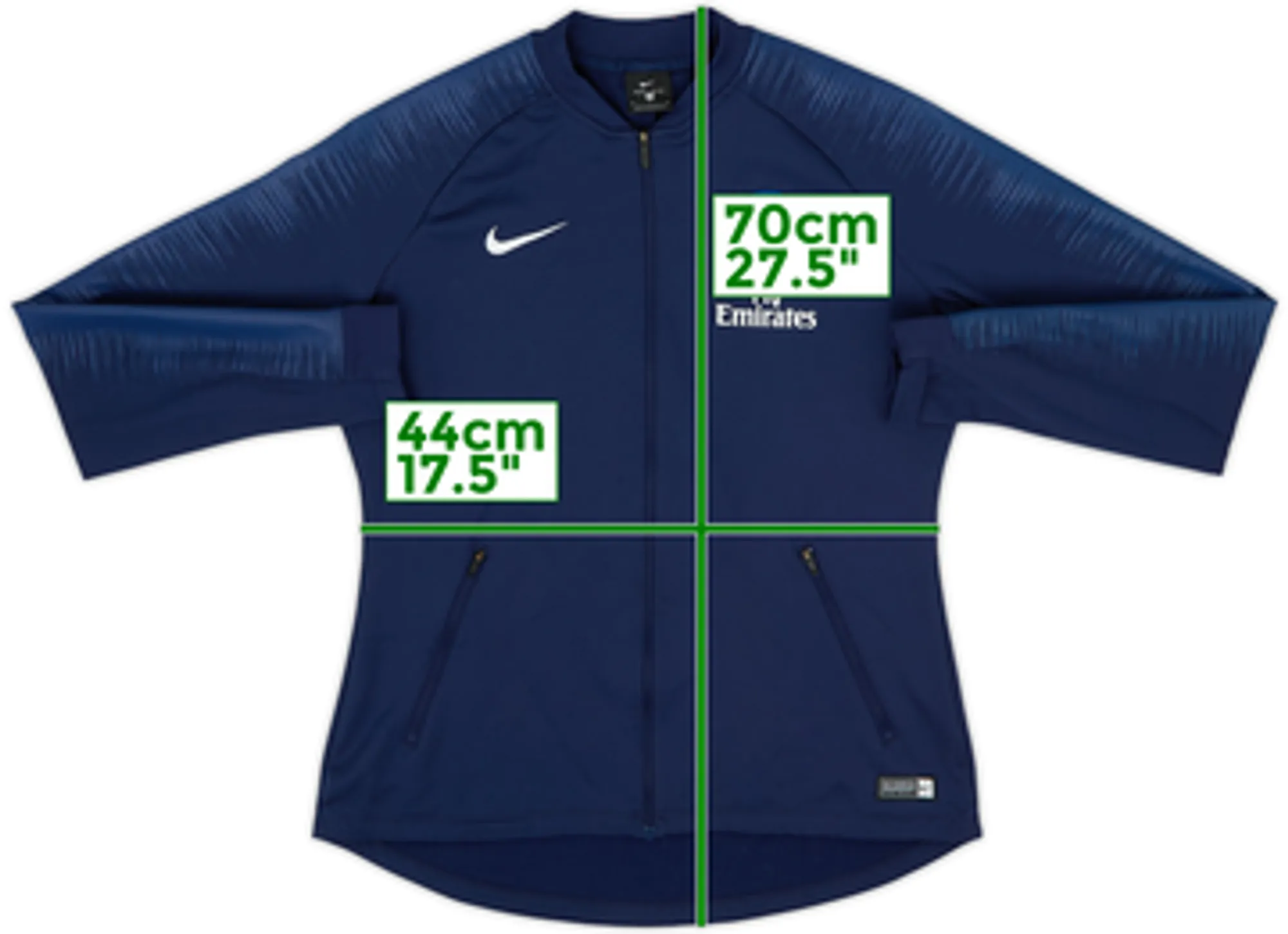 2018-19 Paris Saint-Germain Nike Track Jacket - 8/10 - (Women's M)