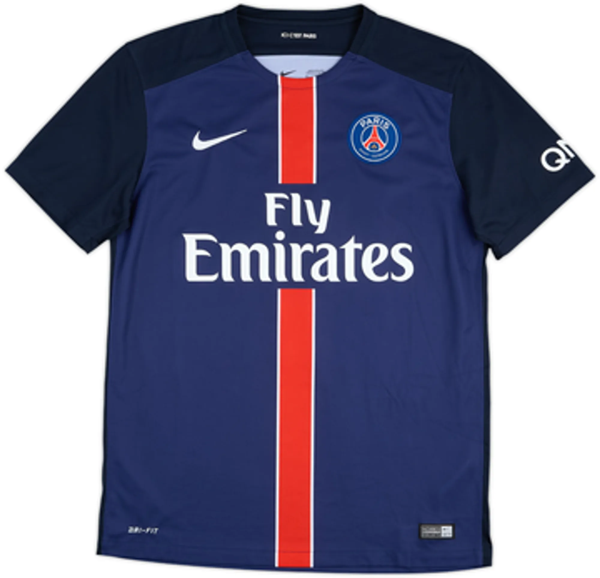 2015-16 Paris Saint-Germain Home Shirt Rabiot #25 - 9/10 - (M)