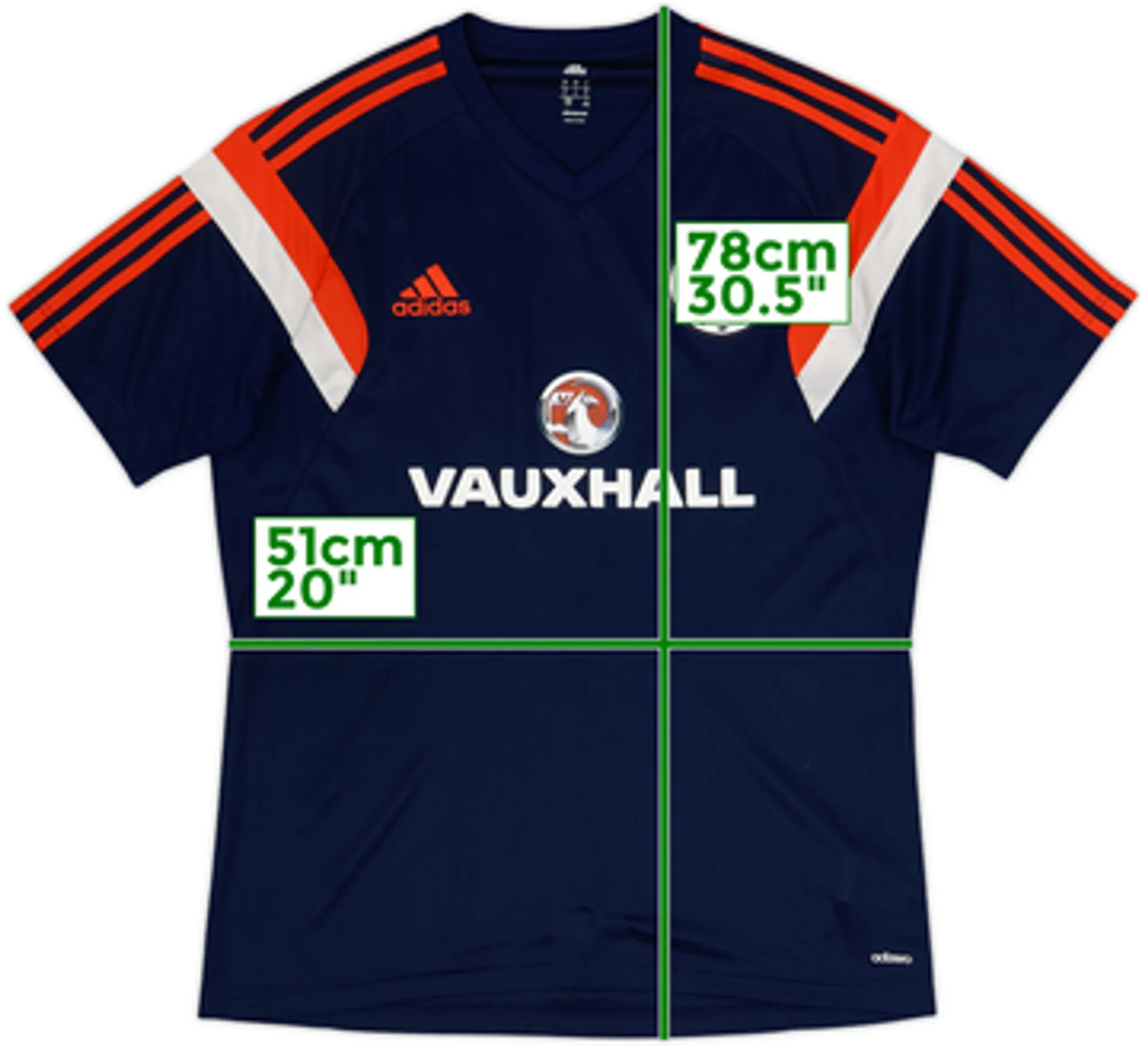 2013-14 Scotland adizero Training Shirt - 9/10 - (L)