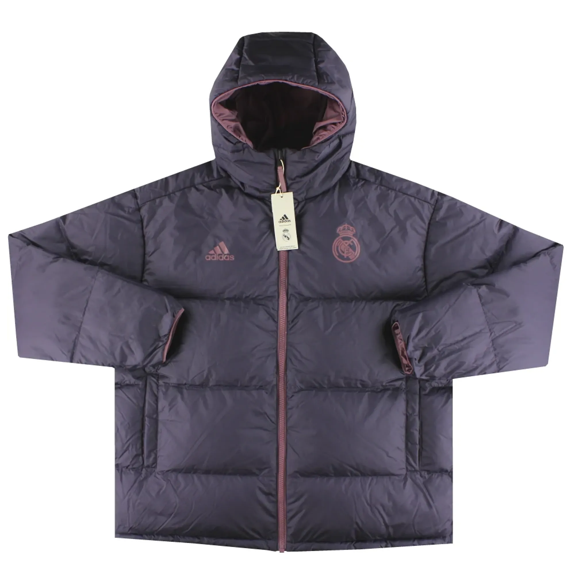 2024-25 Real Madrid adidas Seasonal Reversible Padded Down Jacket *w/tags* - Real Madrid / w/tags 