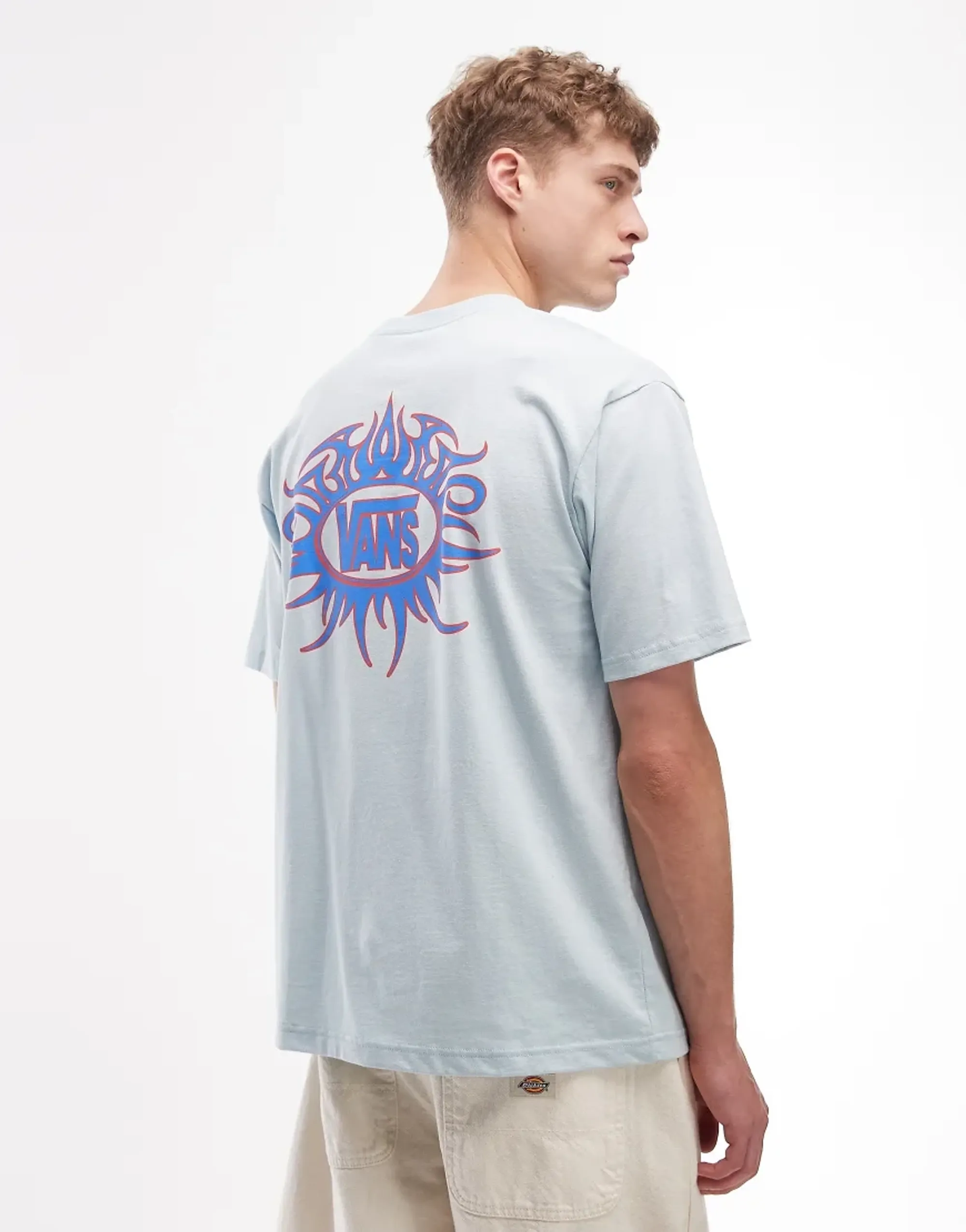 Vans - Torched Ss Tee Dawn Mist, Man, Blue