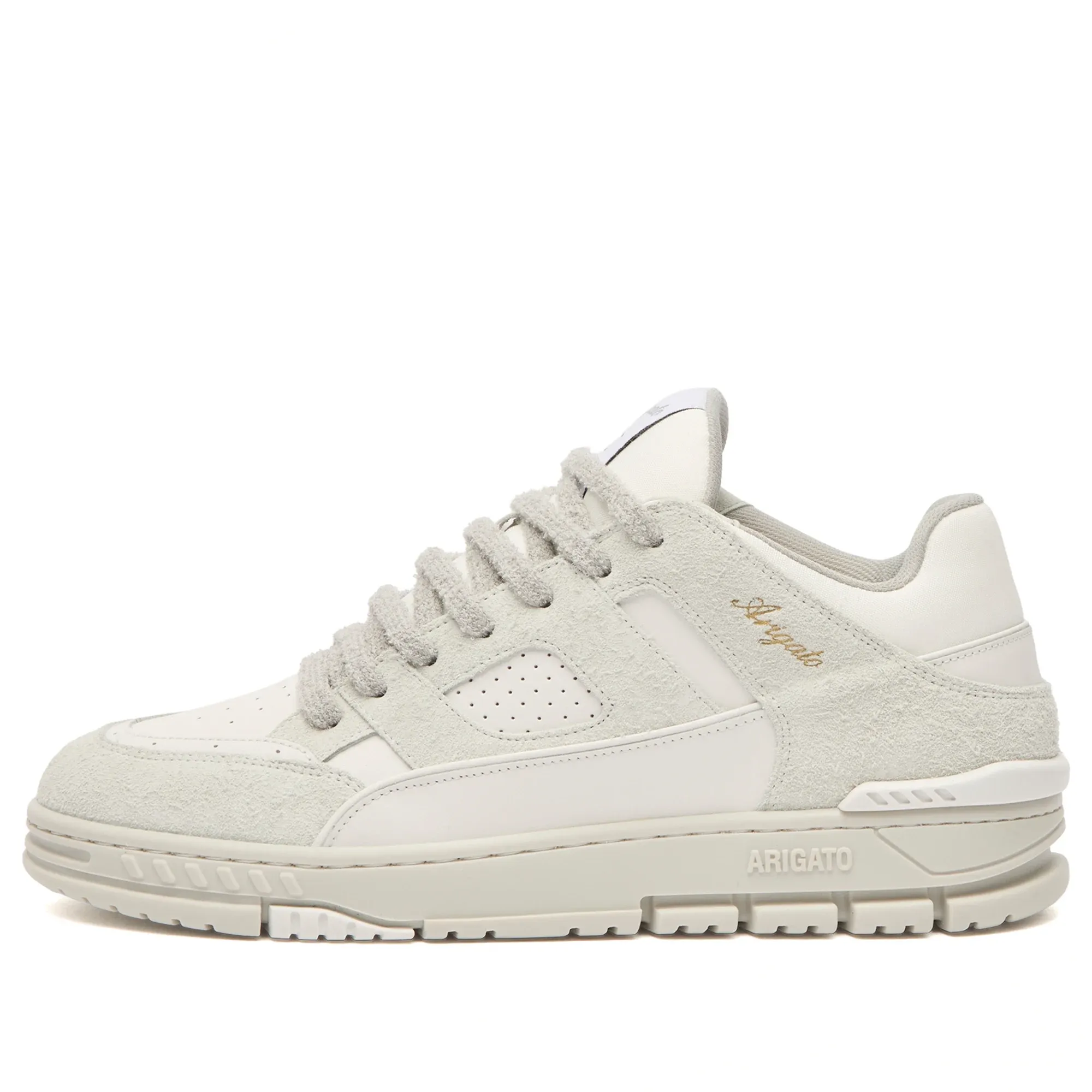Axel Arigato Men's Area Lo Fluffy Sneaker White/Off White