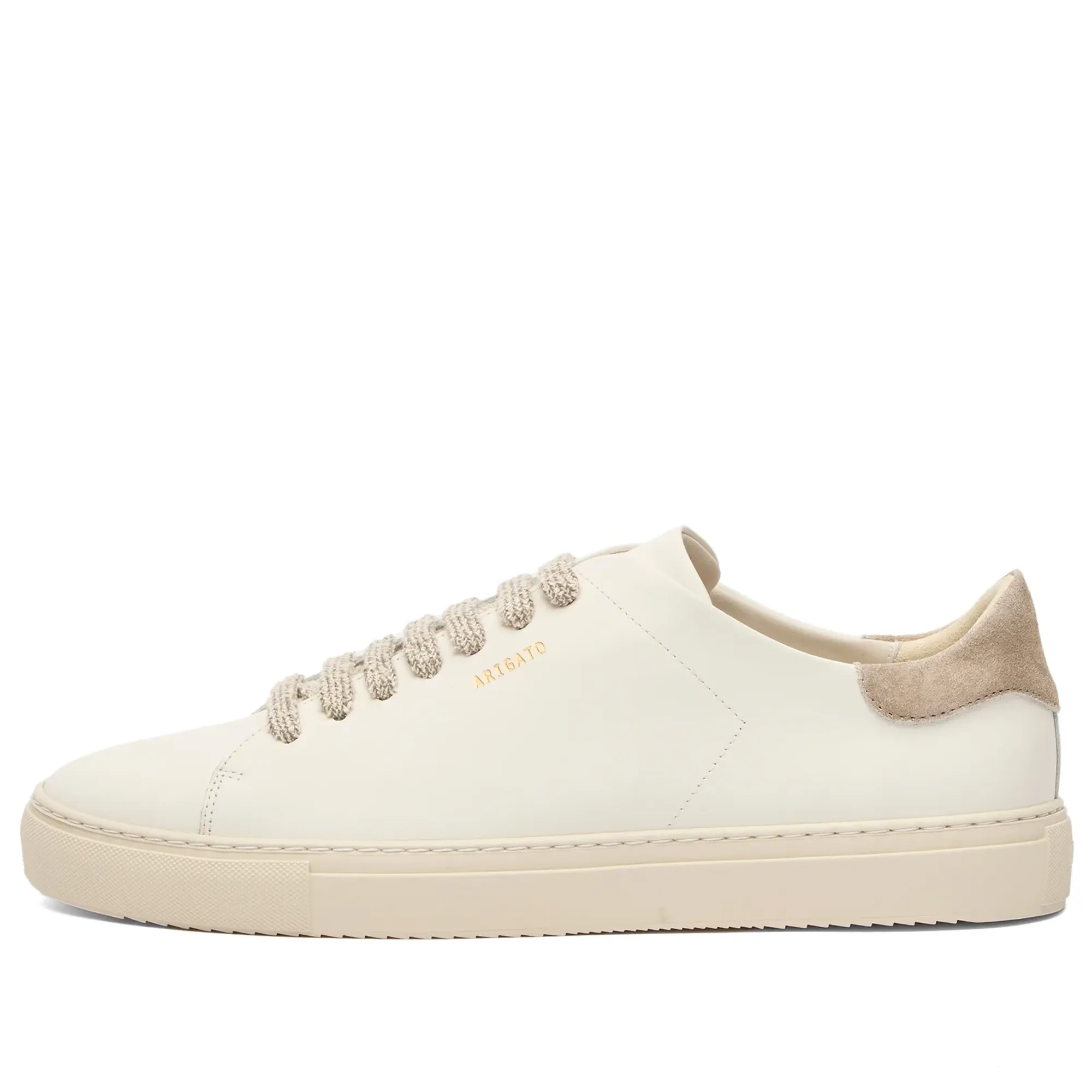 Axel Arigato Men's Clean 90 Sneaker White/Light Brown