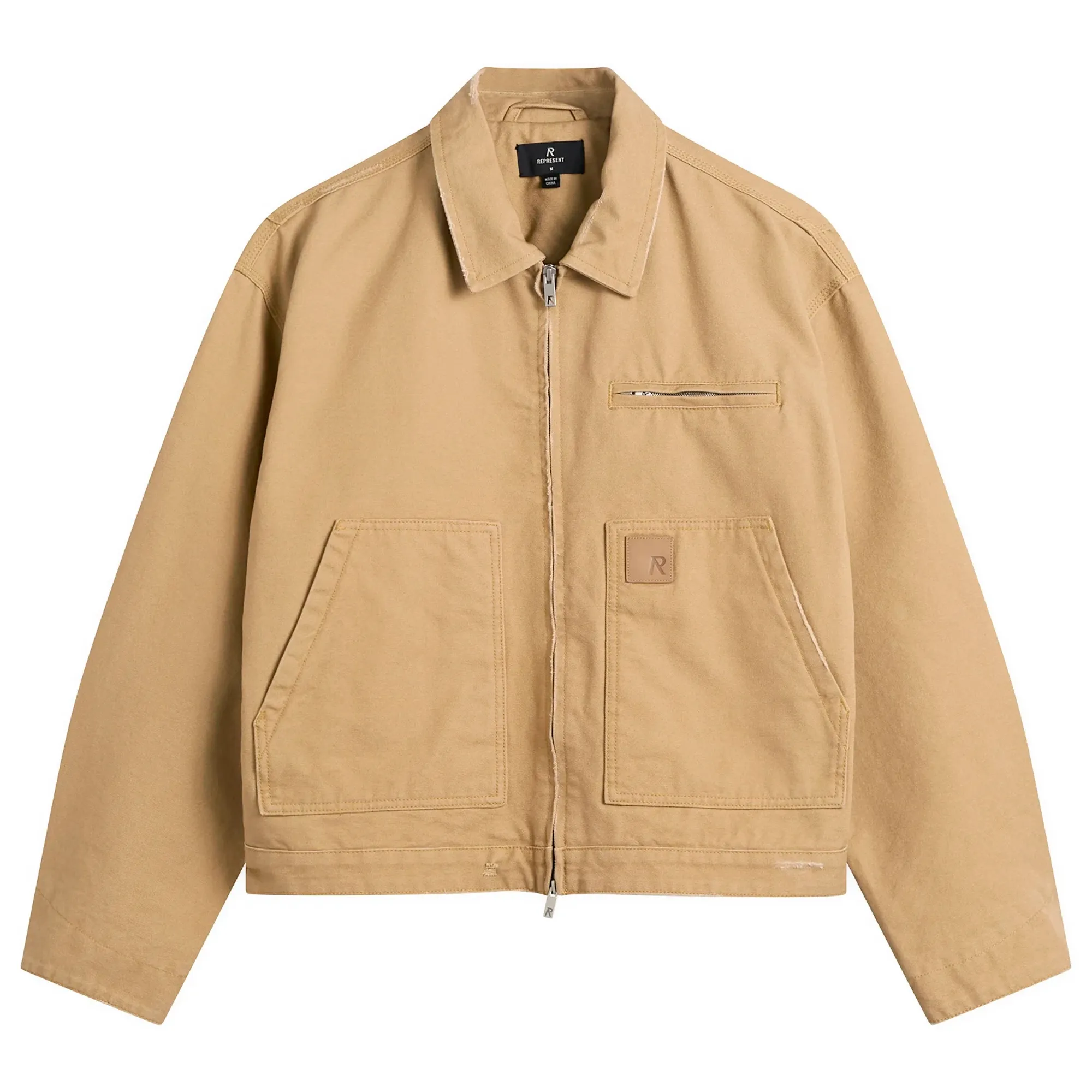 Represent Men's Workwear Jacket Washed Tan