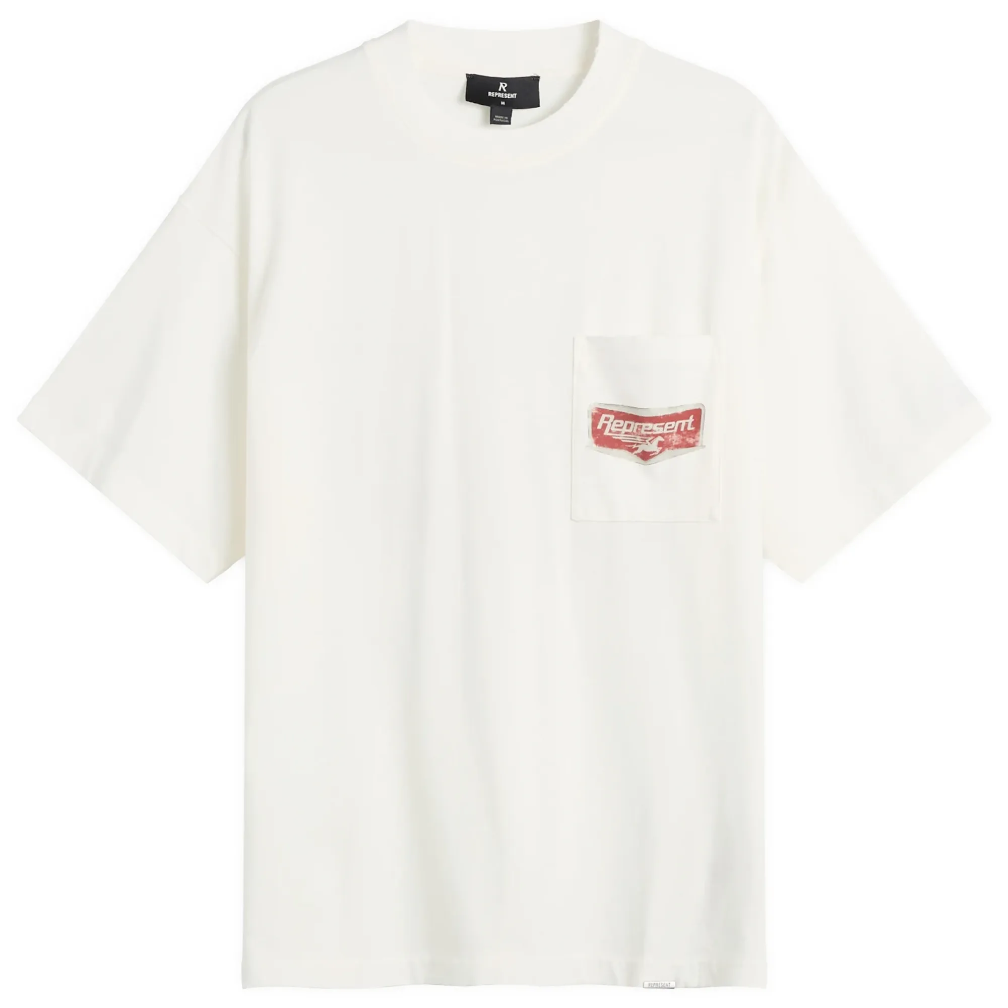 Represent Men's Nothing Faster T-Shirt Flat White